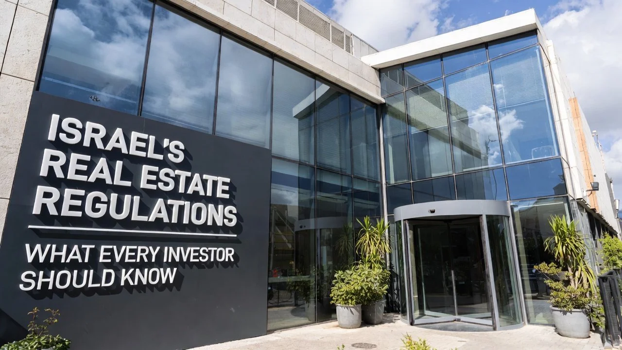 Navigating Israel’s Real Estate Regulations: What Every Investor Should Know