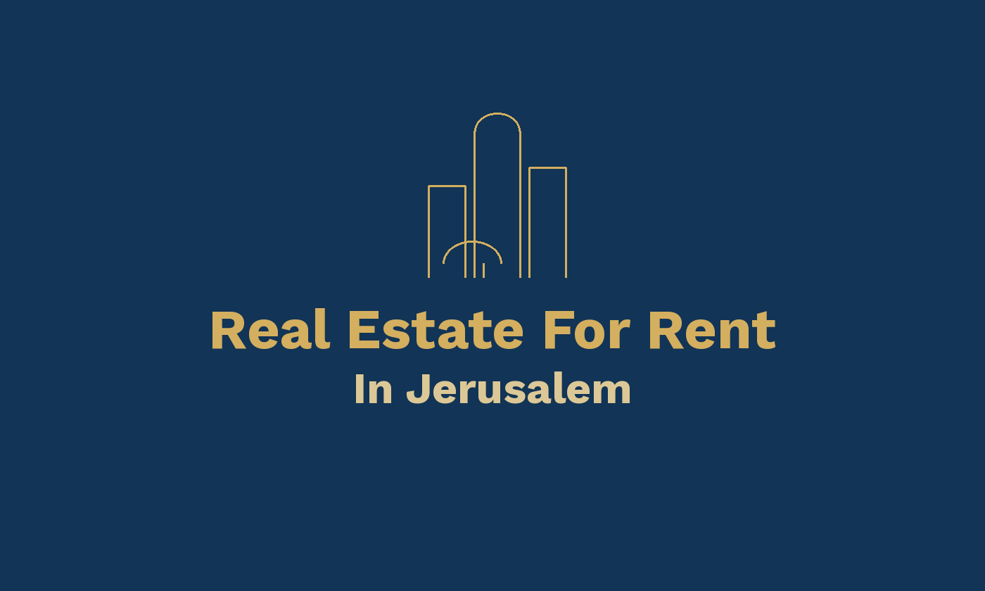 Real Estate For Rent In Jerusalem