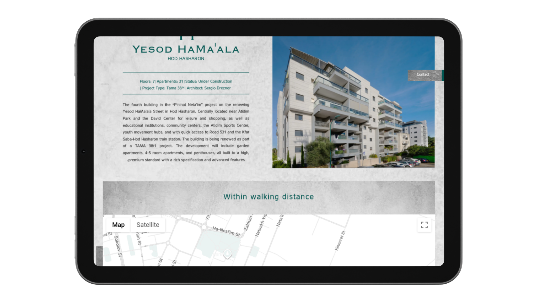 Real Estate New Developments In Tel Aviv