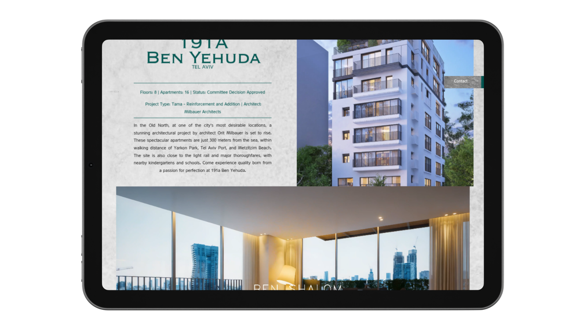 Real Estate New Developments In Tel Aviv