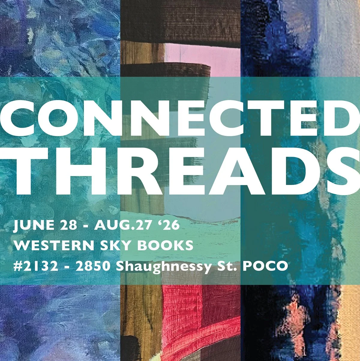 CONNECTED THREADS at Western Sky Books