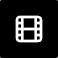 Icon of a film strip with six frames