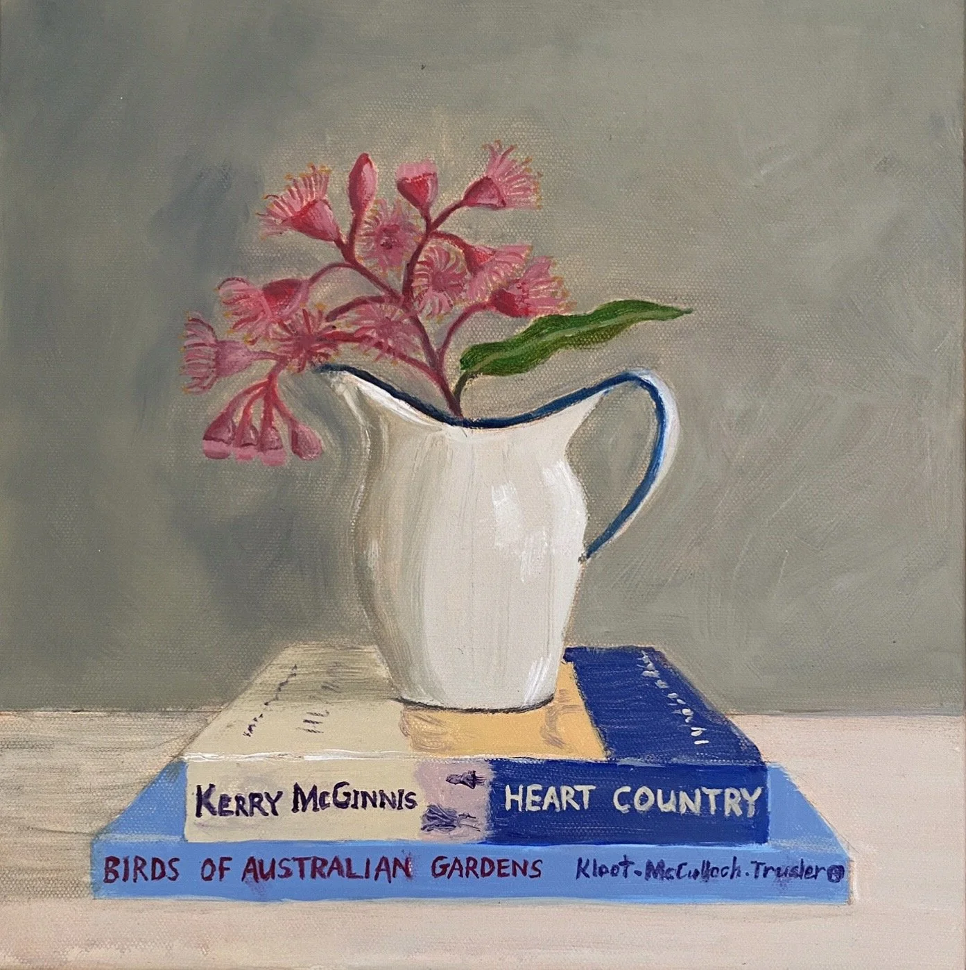 SOLD Heart of the Country 33 x 33cm