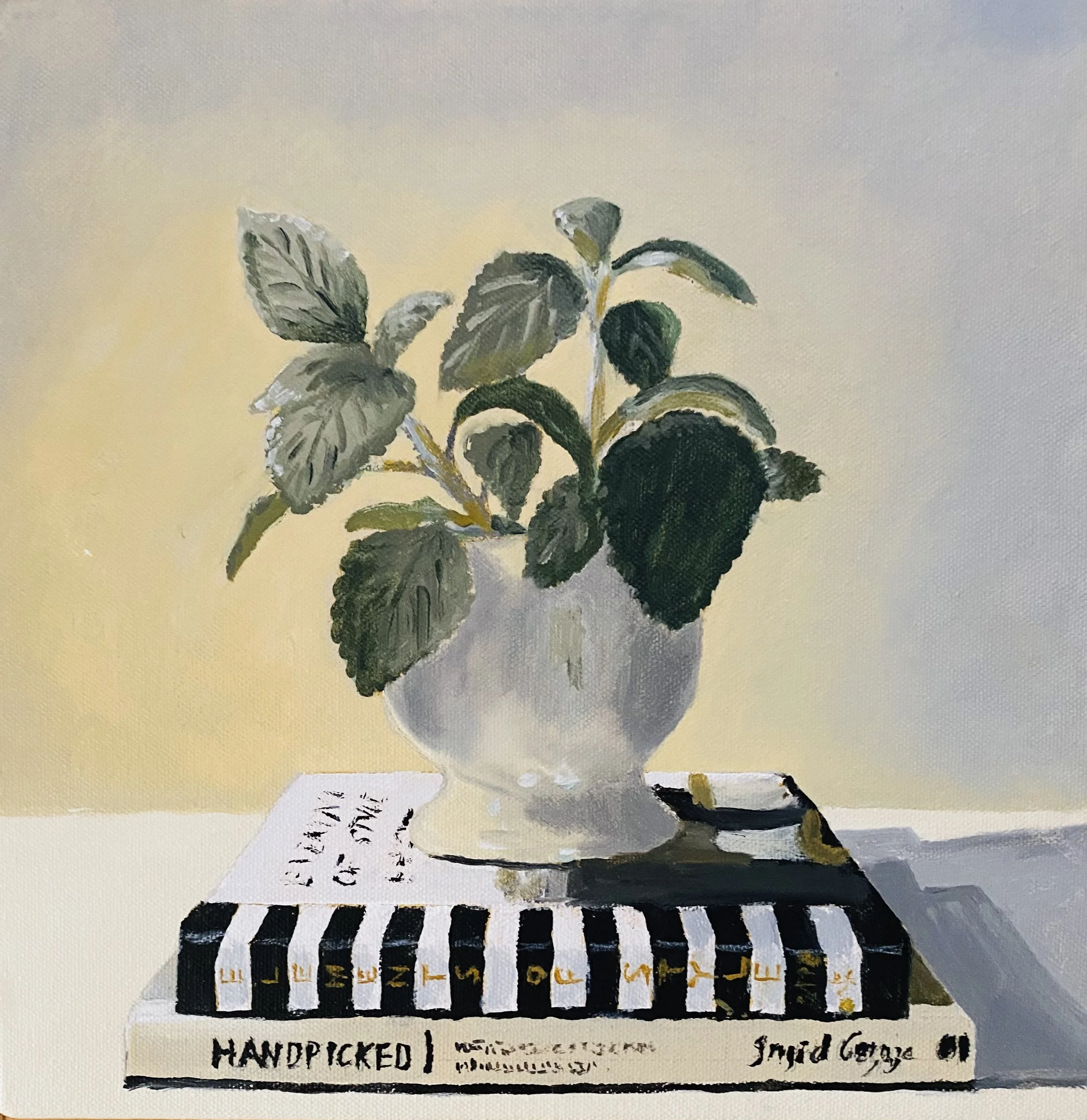 SOLD Plectranthus Style 33 x 33cm
