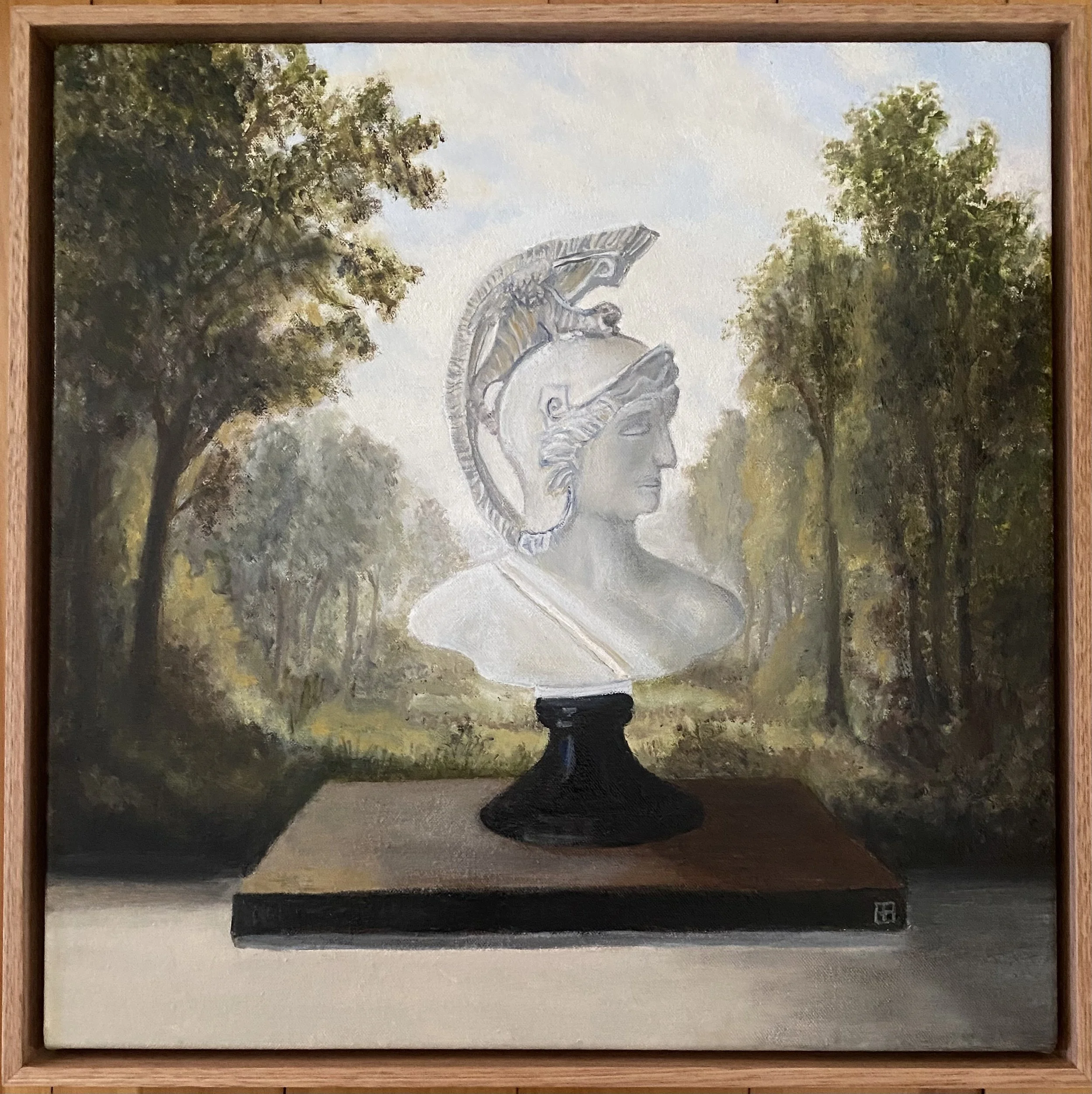 Dominance 43 x 43cm Oil on canvas. 