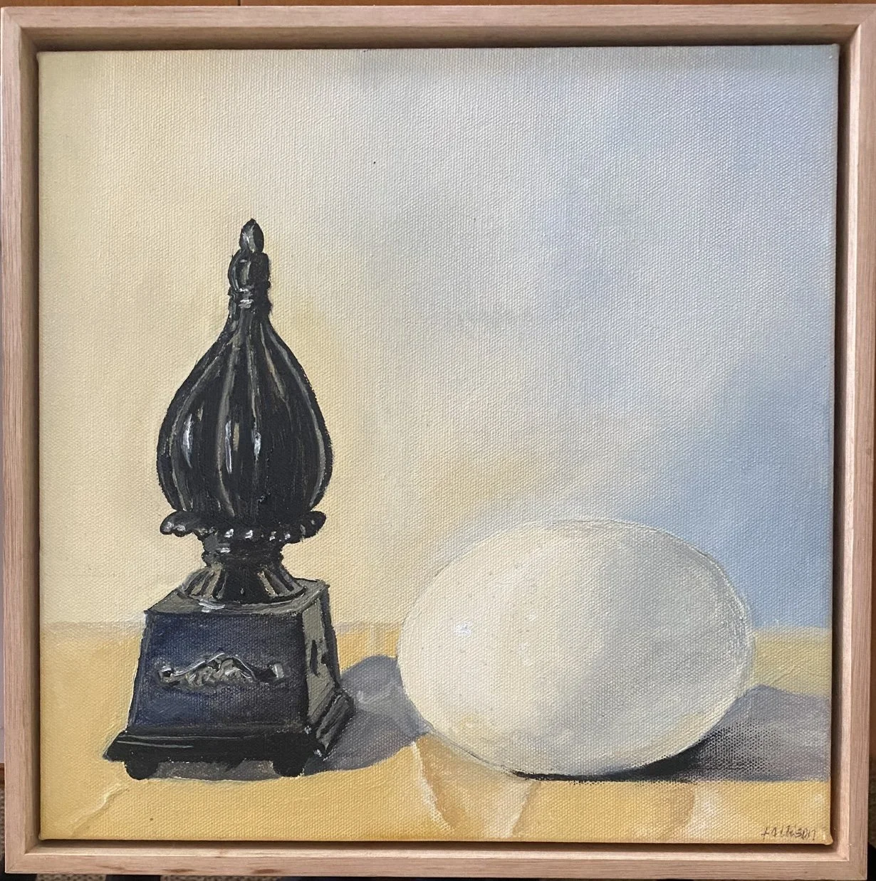 The Power and the Fragility 33 x 33cm