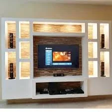 Plasterboard TV Wall Designs