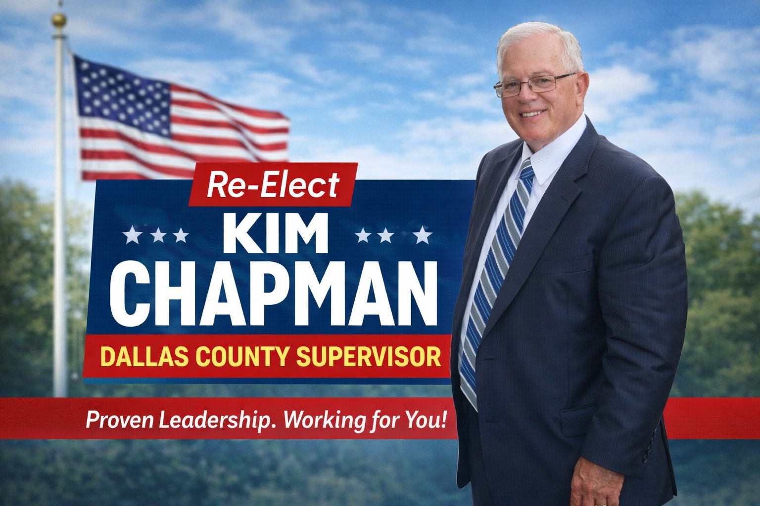 Kim Chapman for Dallas County Board of Supervisors serving Dallas County with common sense leadership