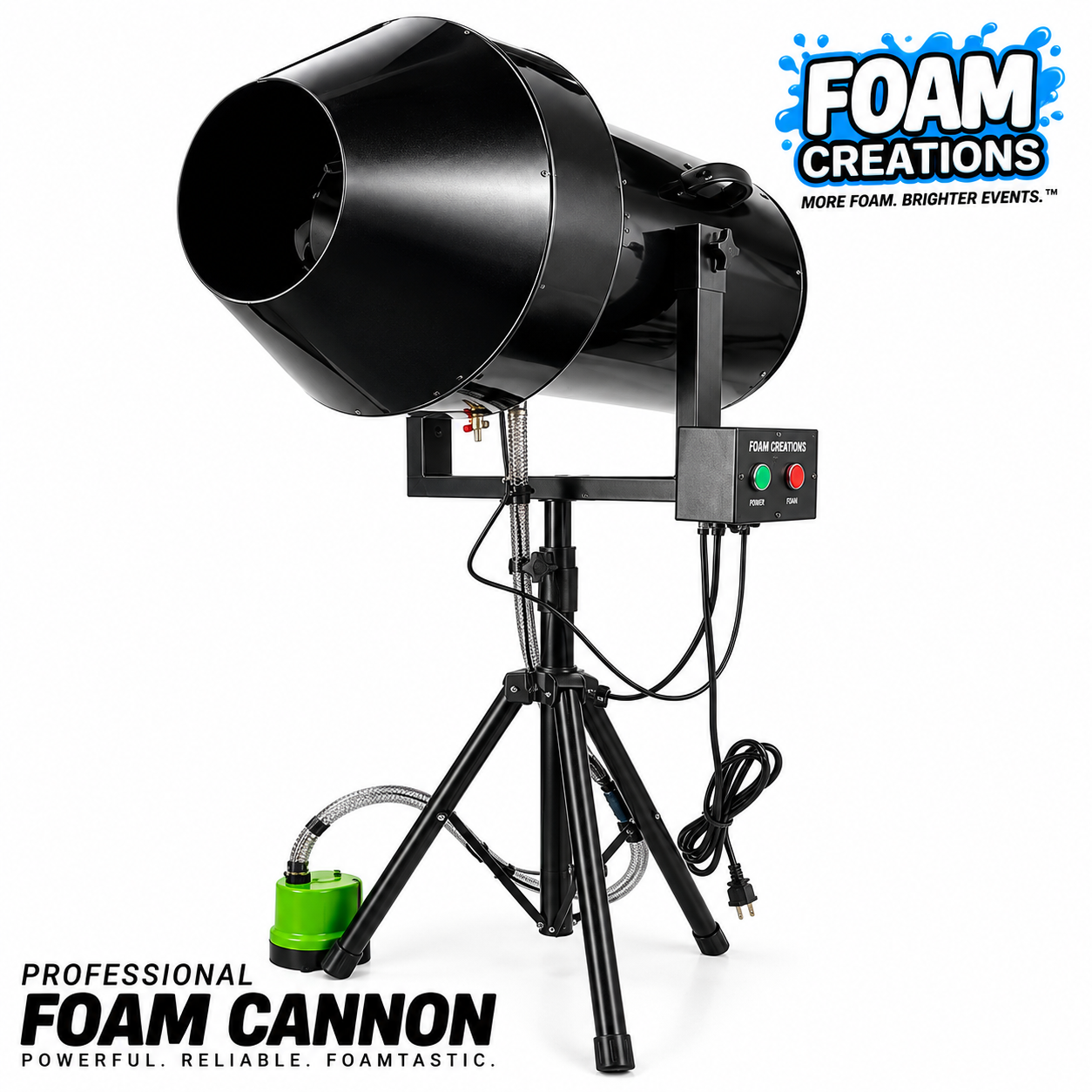 High Capacity Foam Cannon w Tripod