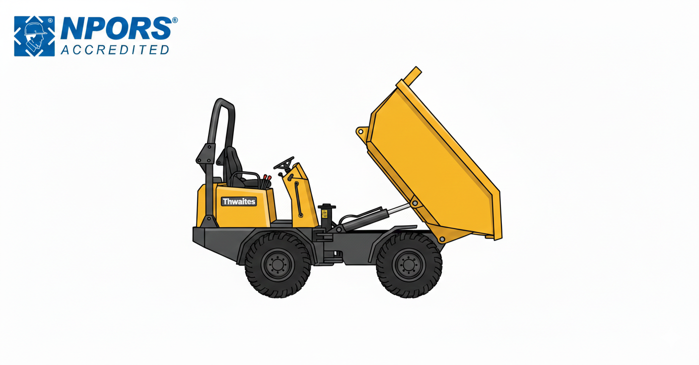 Forward tipping dumper - Wheeled
