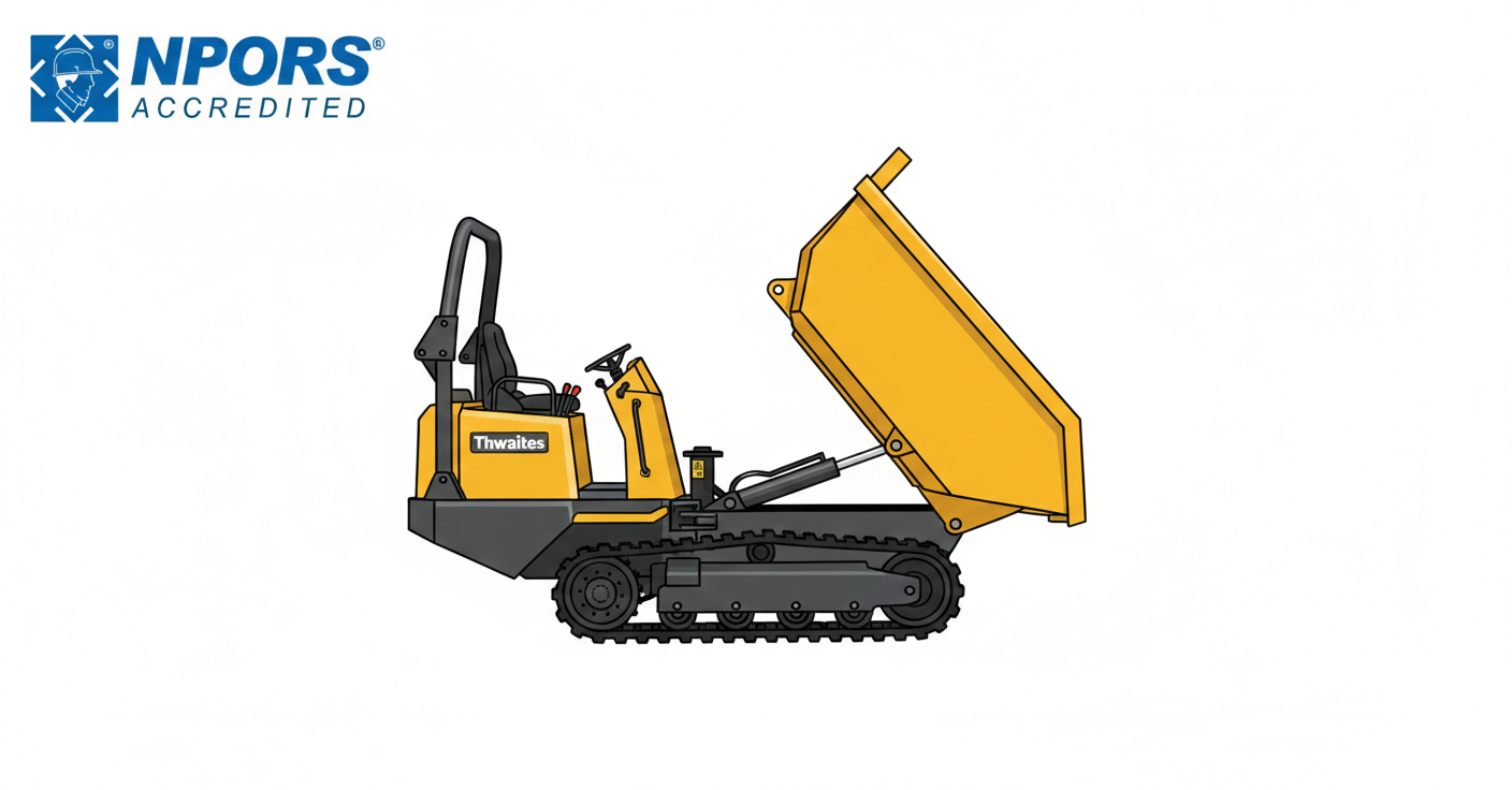 Forward tipping dumper - Tracked