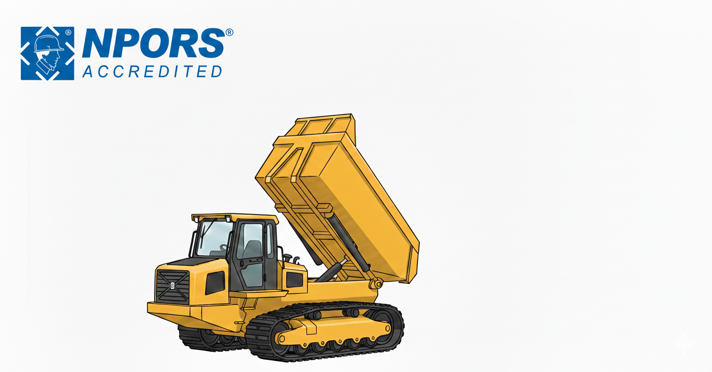 Rear tipping dumper (rigid) - Tracked