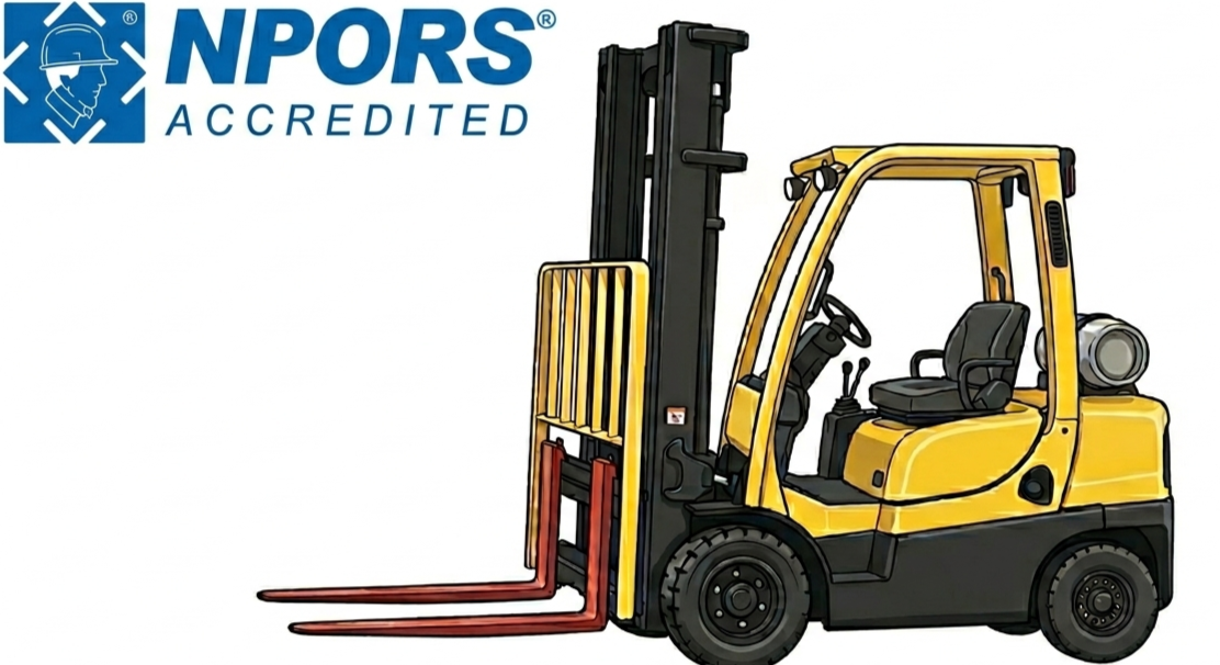 Counterbalance forklift