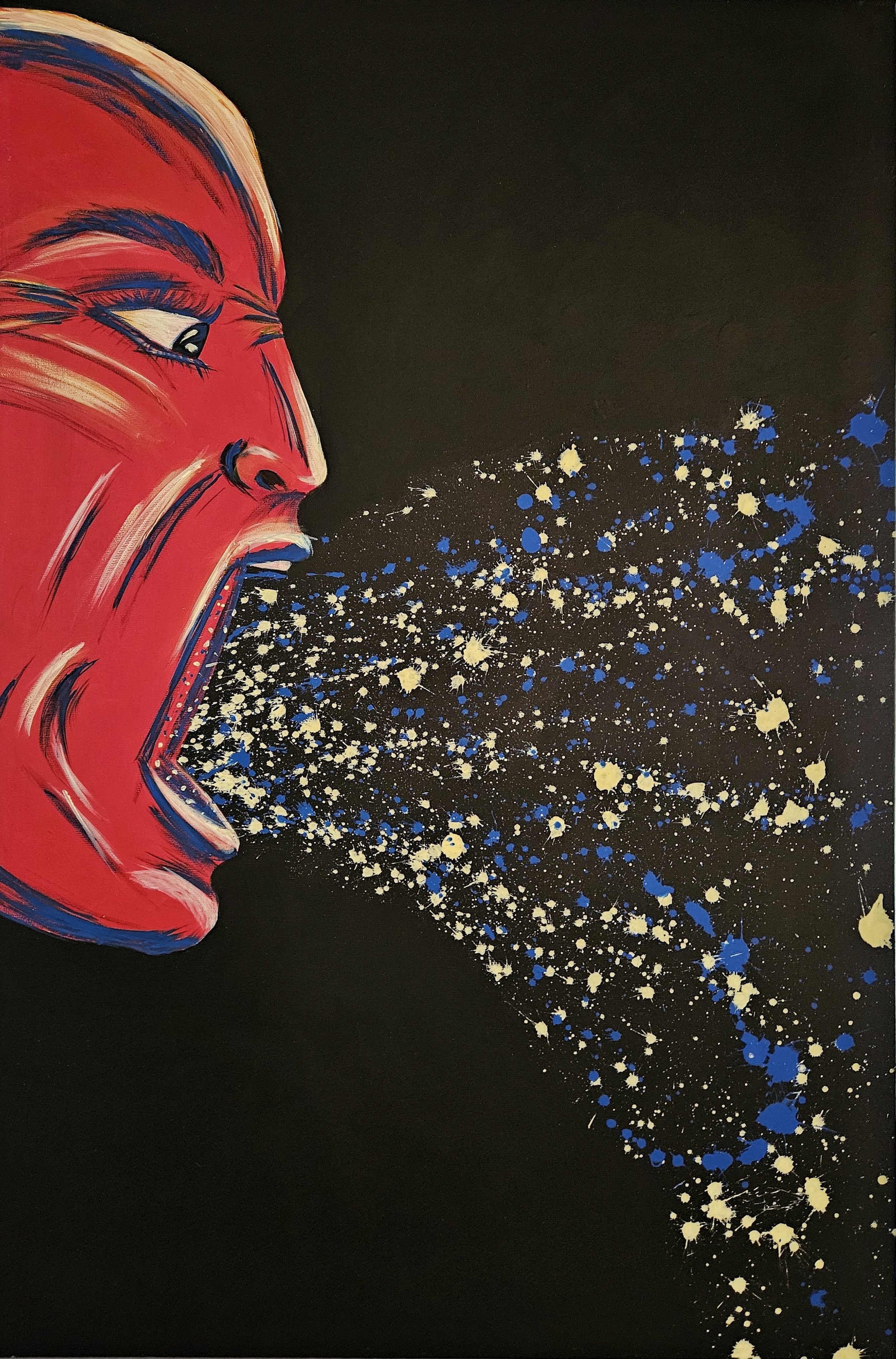 Bloody Scream - Blue Highlights