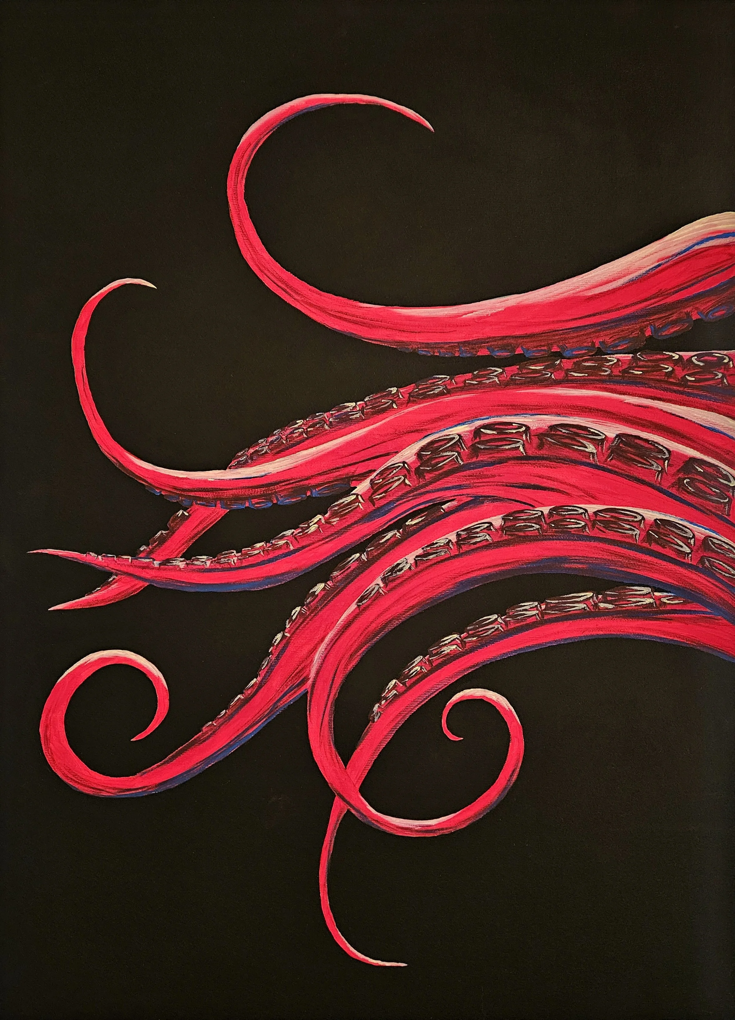 Intertwined - Reddish Darkness