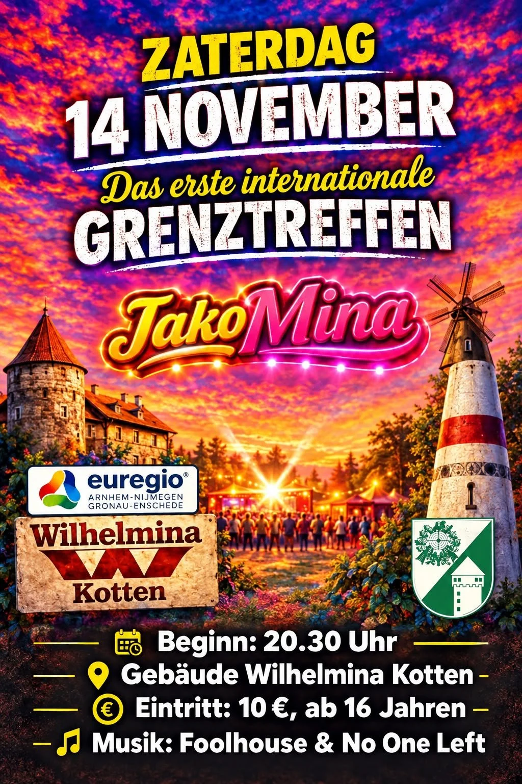 🚨 SAVE THE DATE 🚨                                14. NOVEMBER 2026!                       JAKOMINA-PARTY