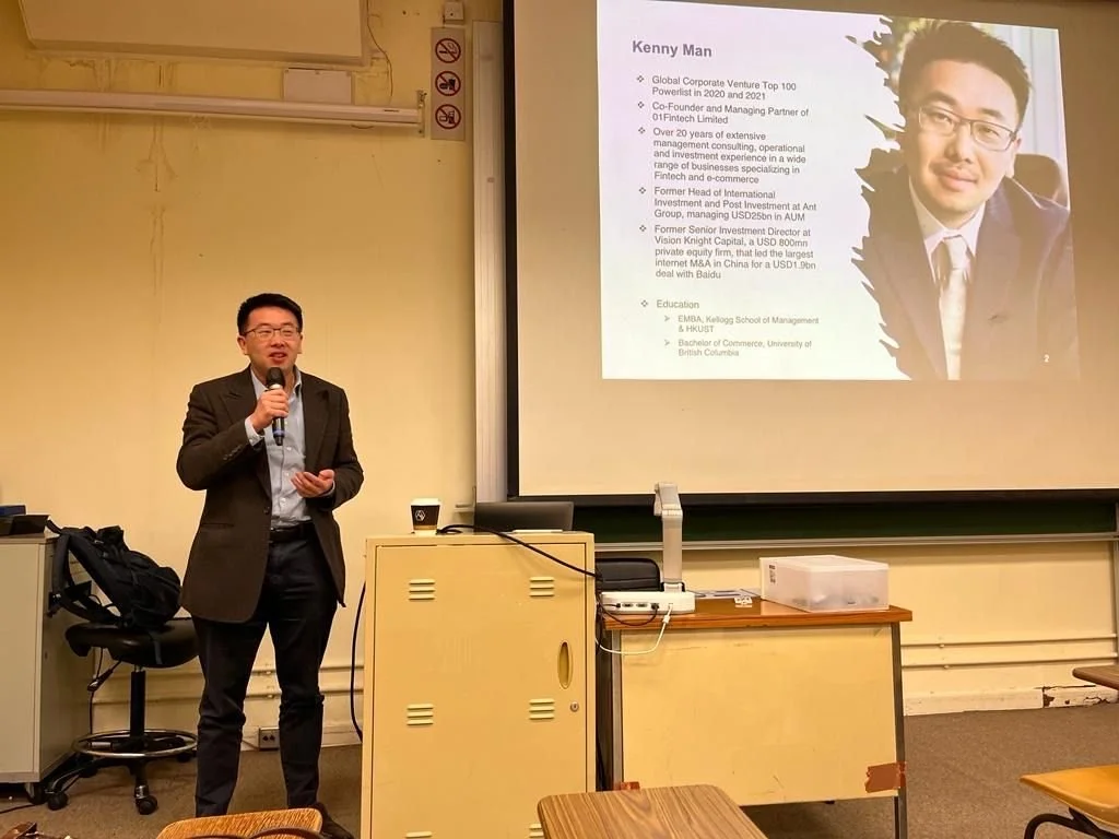 Sharing at HK university