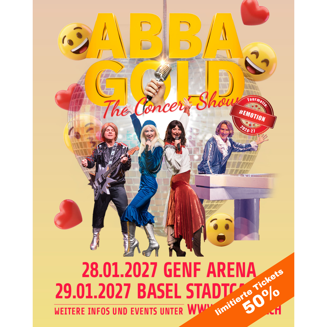 ABBA Gold - 28.01.2027 - Genève