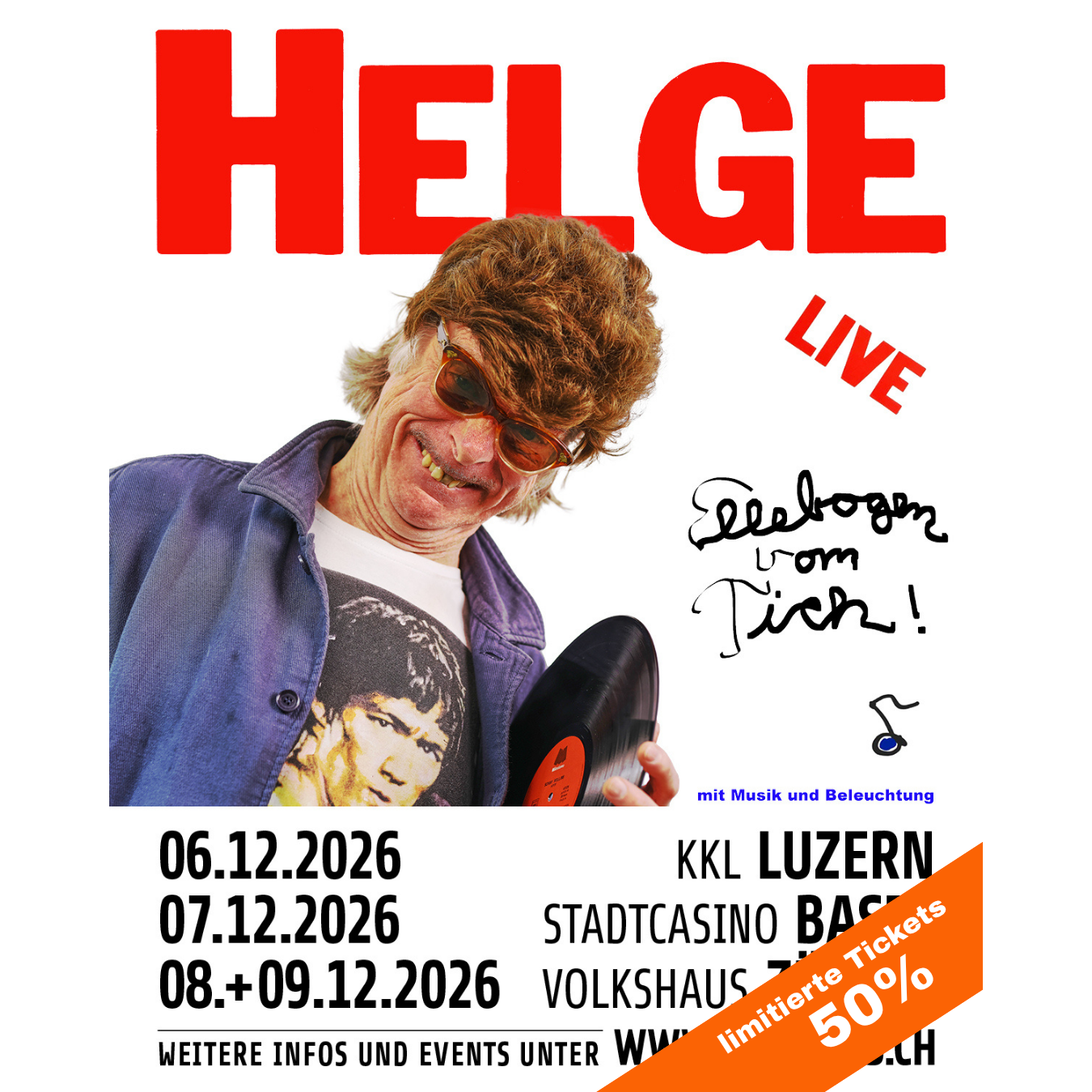Helge Schneider - 07.12.2026 - Basel