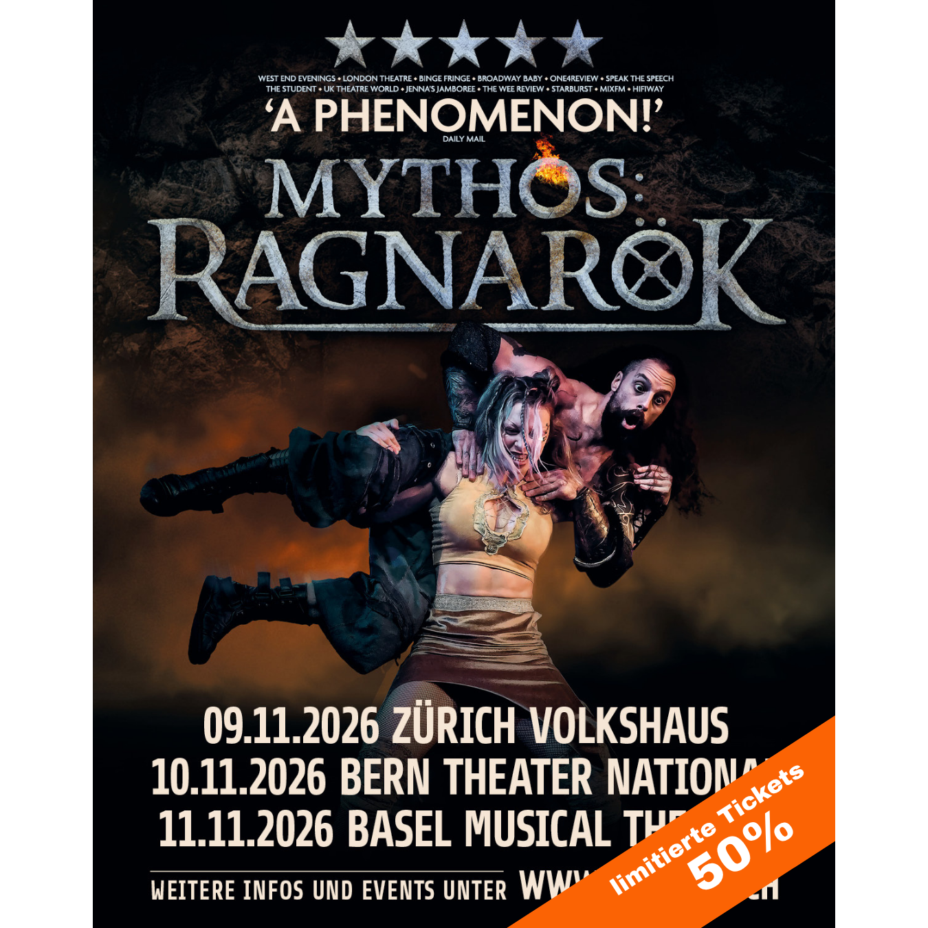 Mythos: Ragnarök - 09.11.2026 - Zürich
