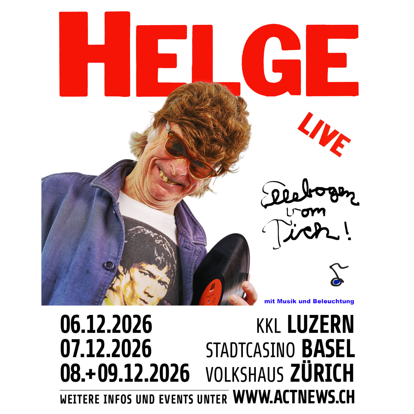 Helge Schneider - 06.12.2026 - Luzern