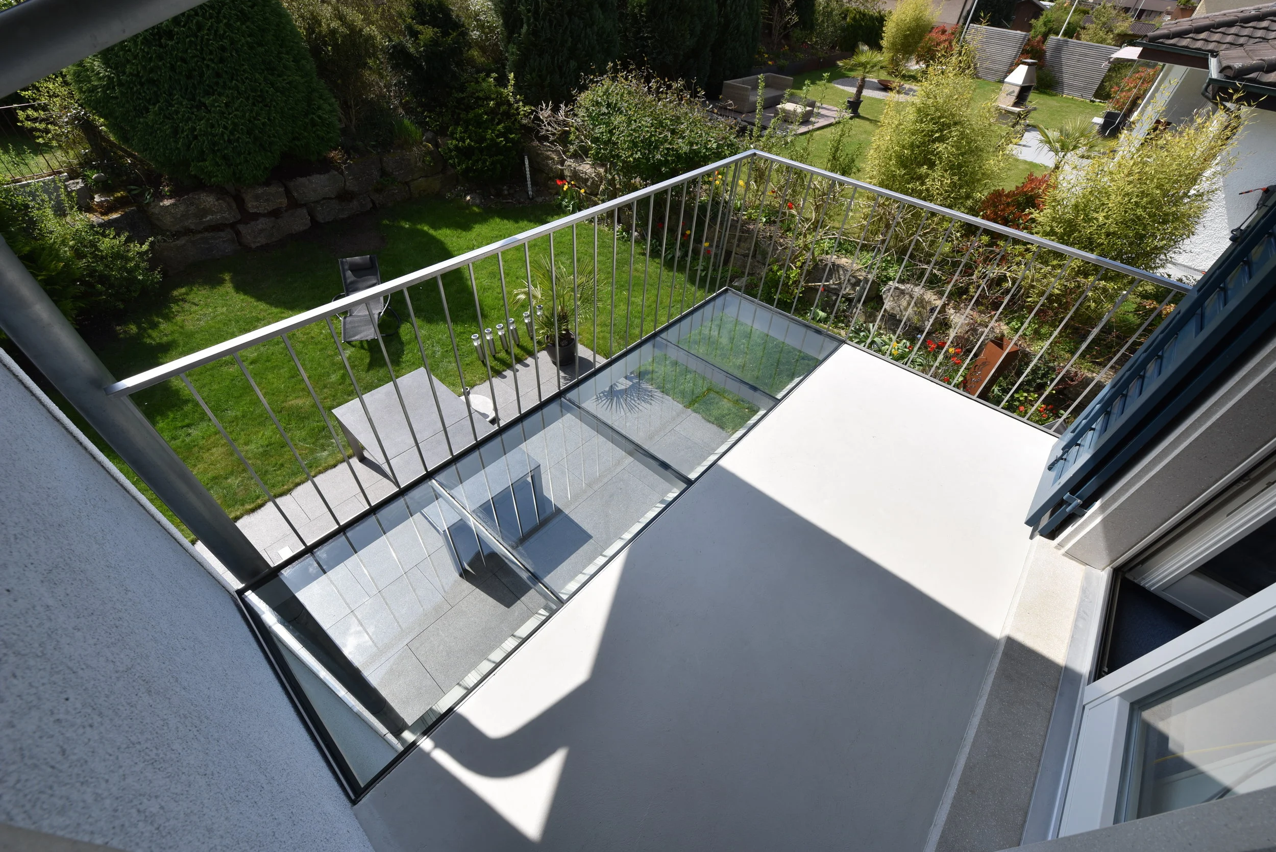 Anbauten und Garten