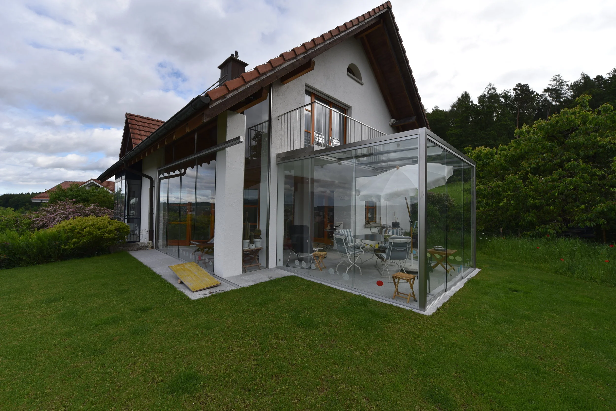 Anbauten und Garten