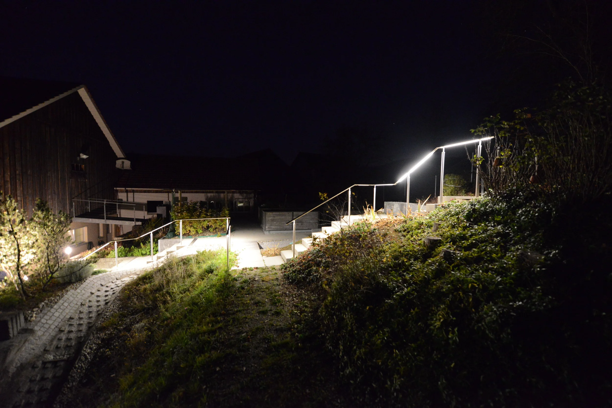 Anbauten und Garten