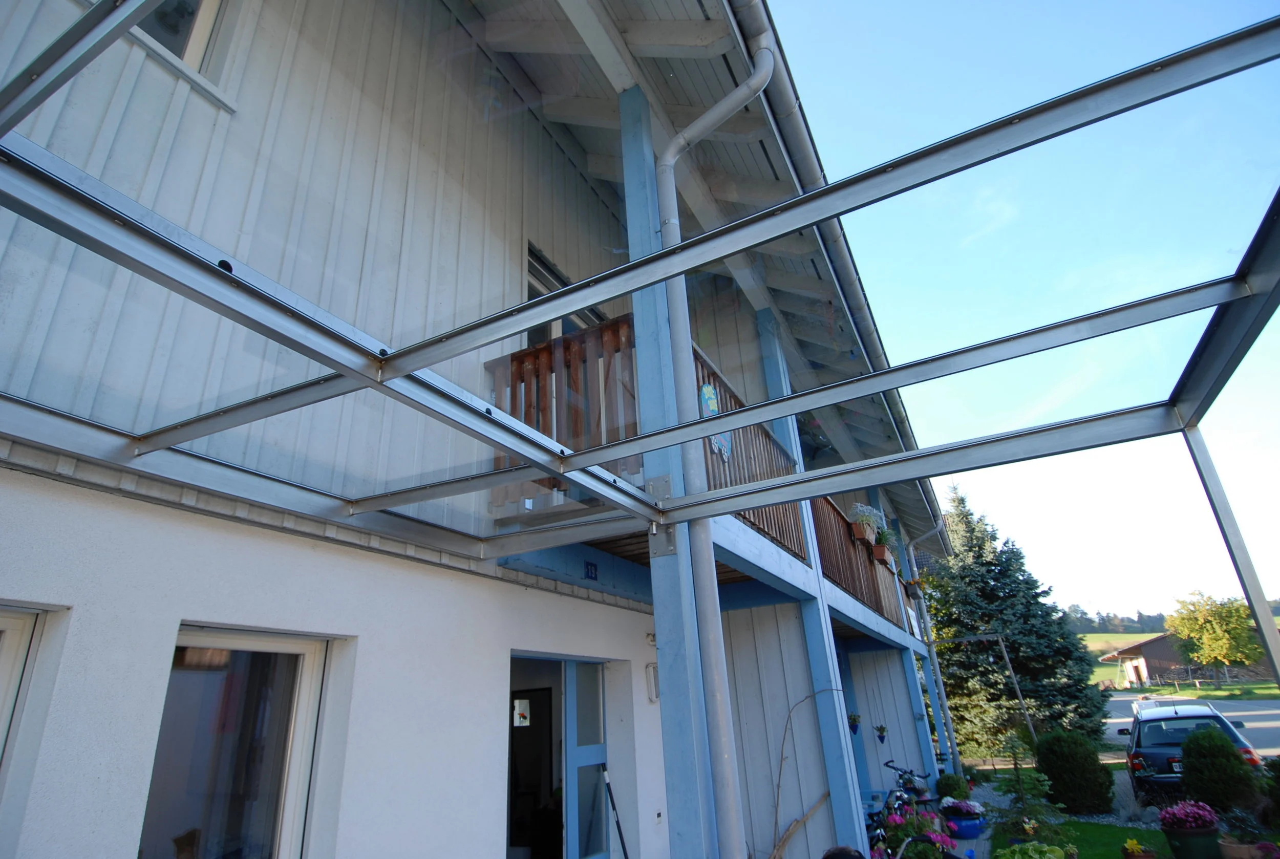 Anbauten und Garten