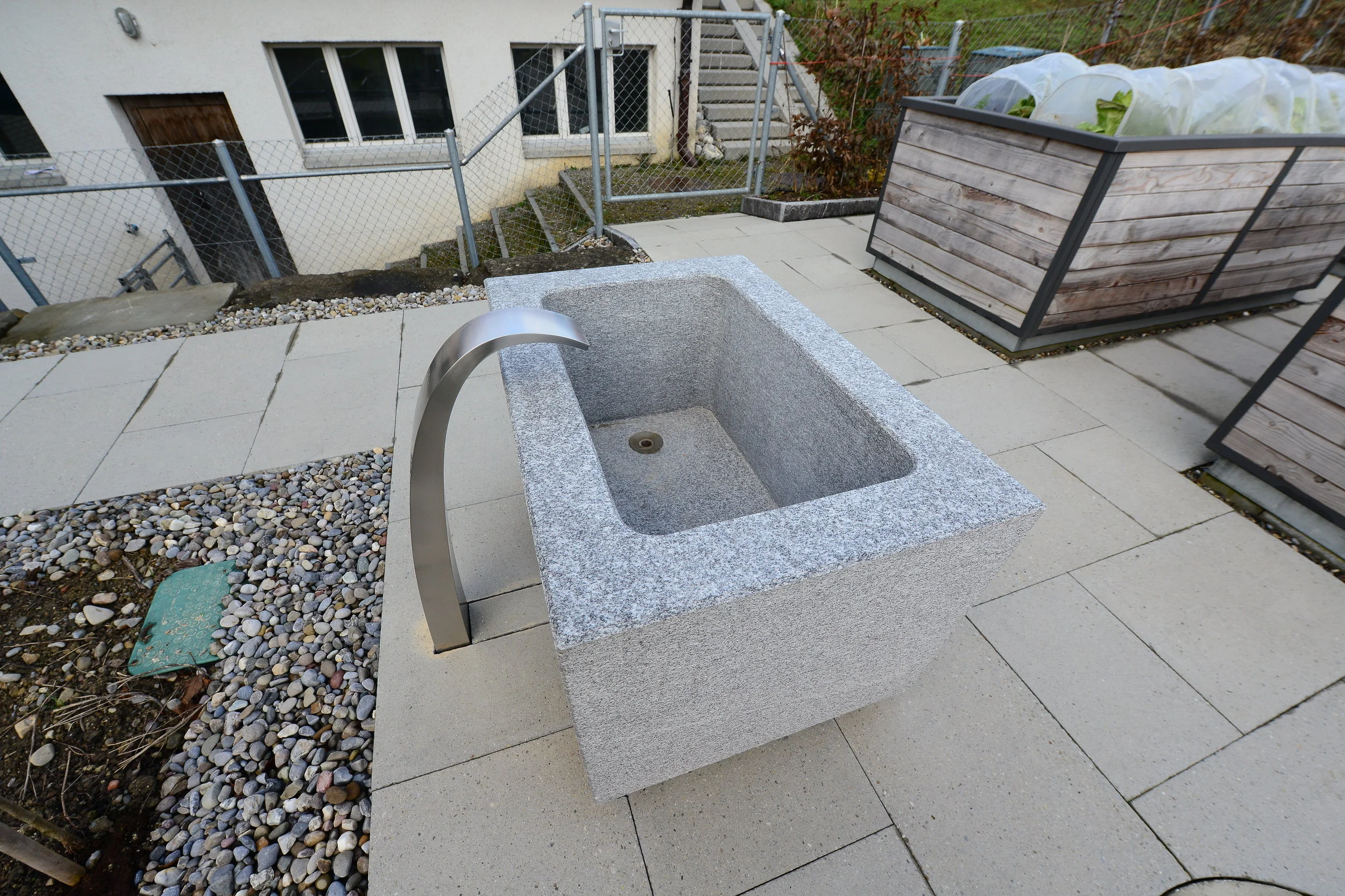 Anbauten und Garten