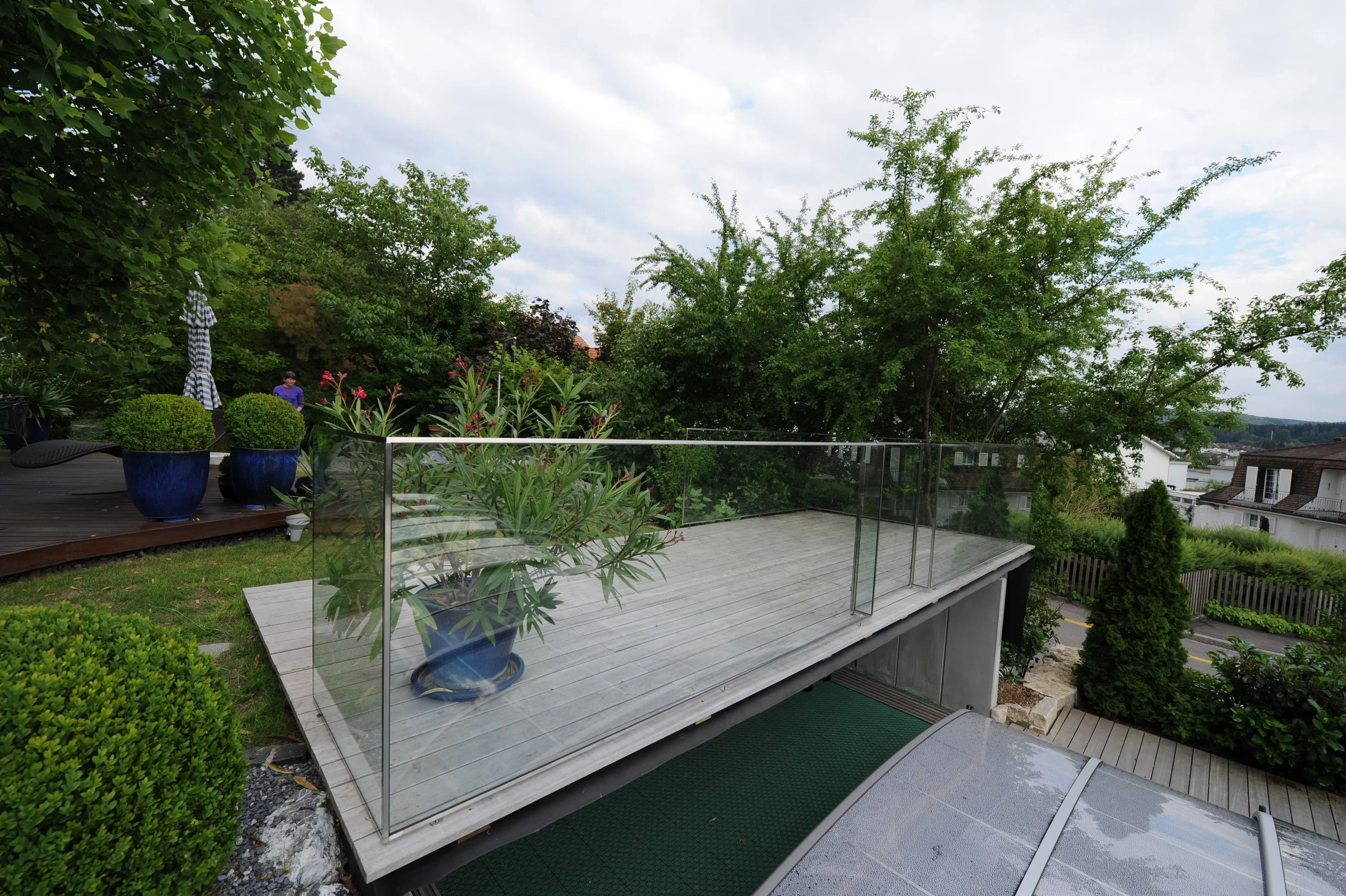 Anbauten und Garten