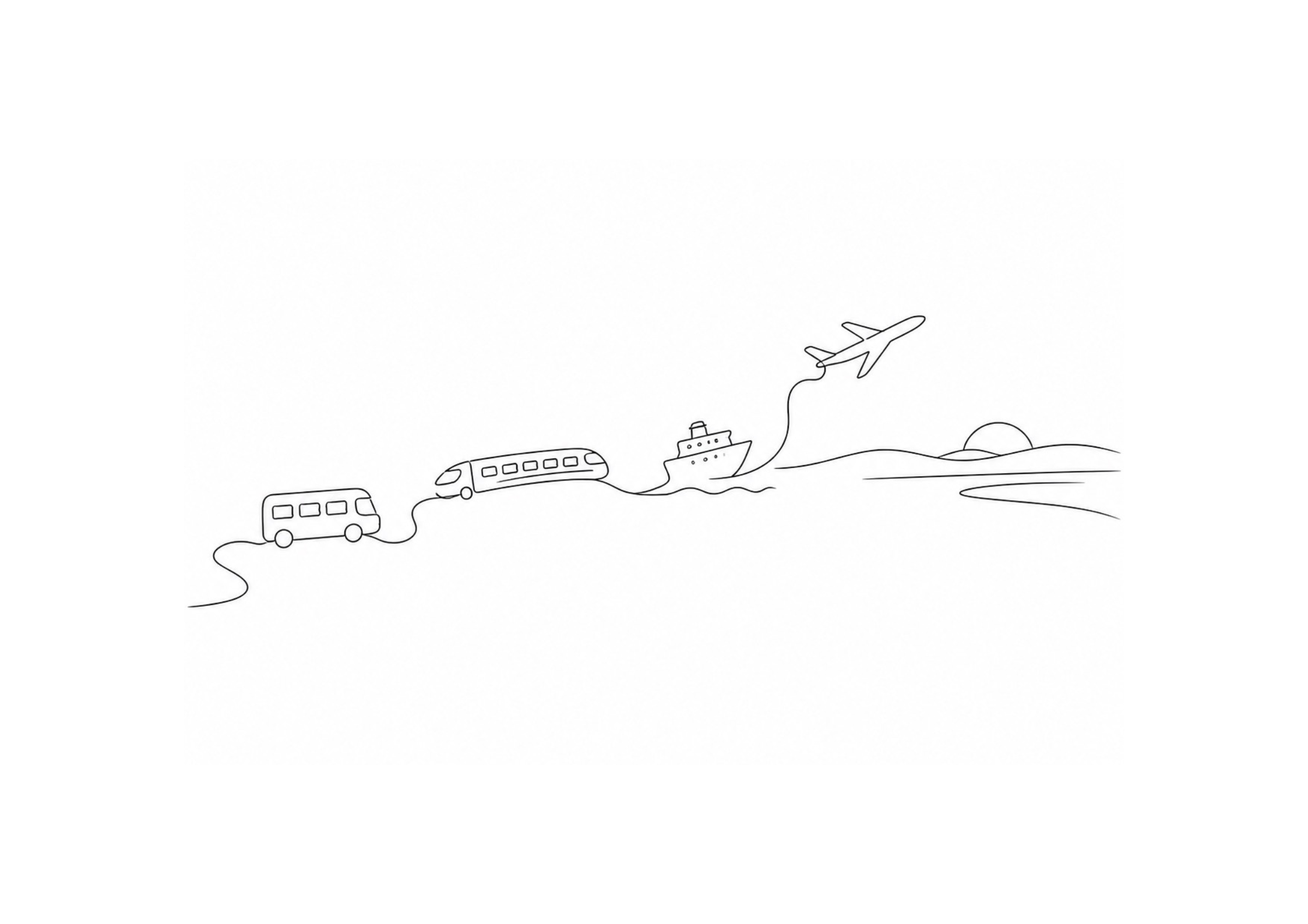 The Journey Between Places