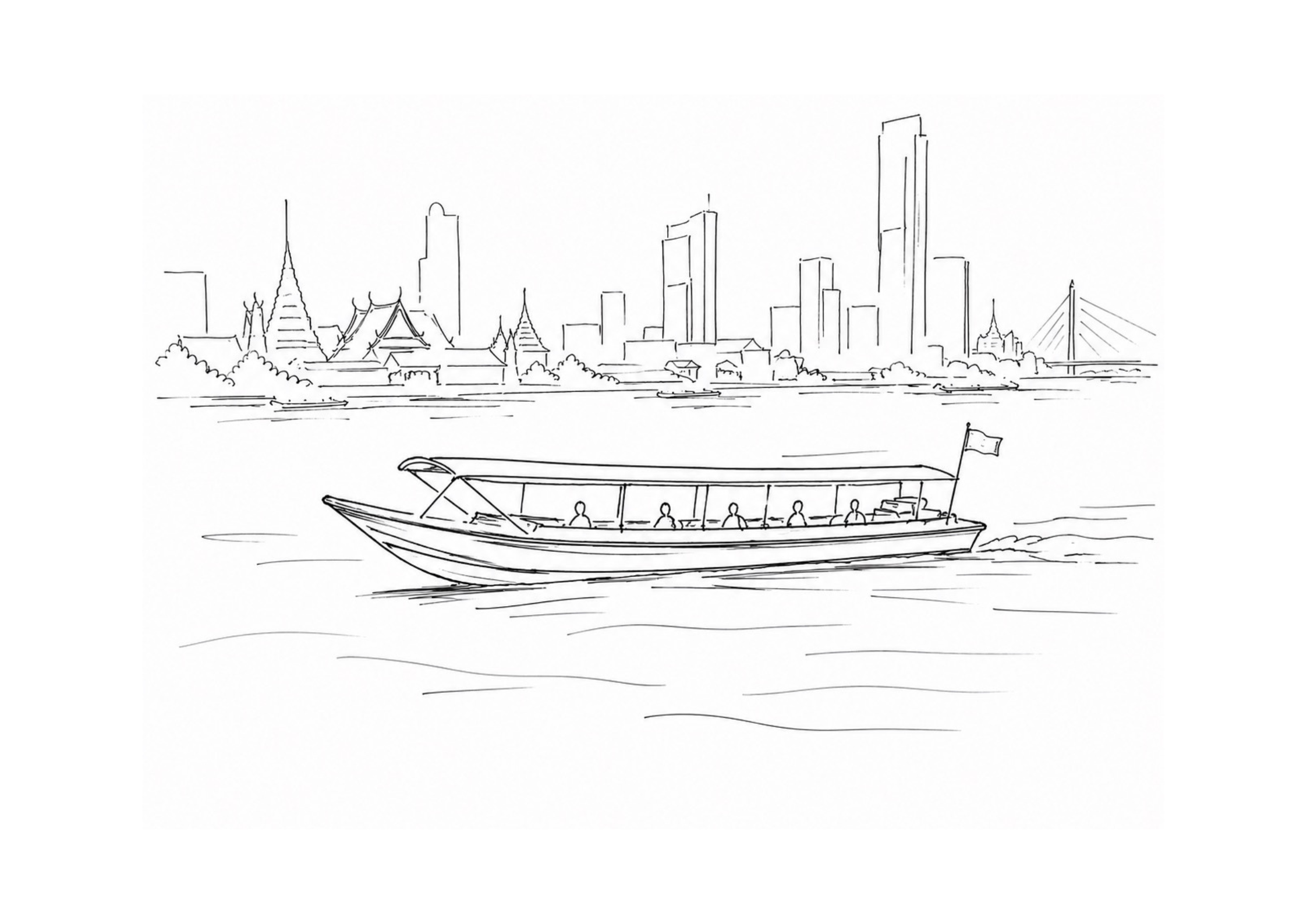 Take The Boat In Bangkok