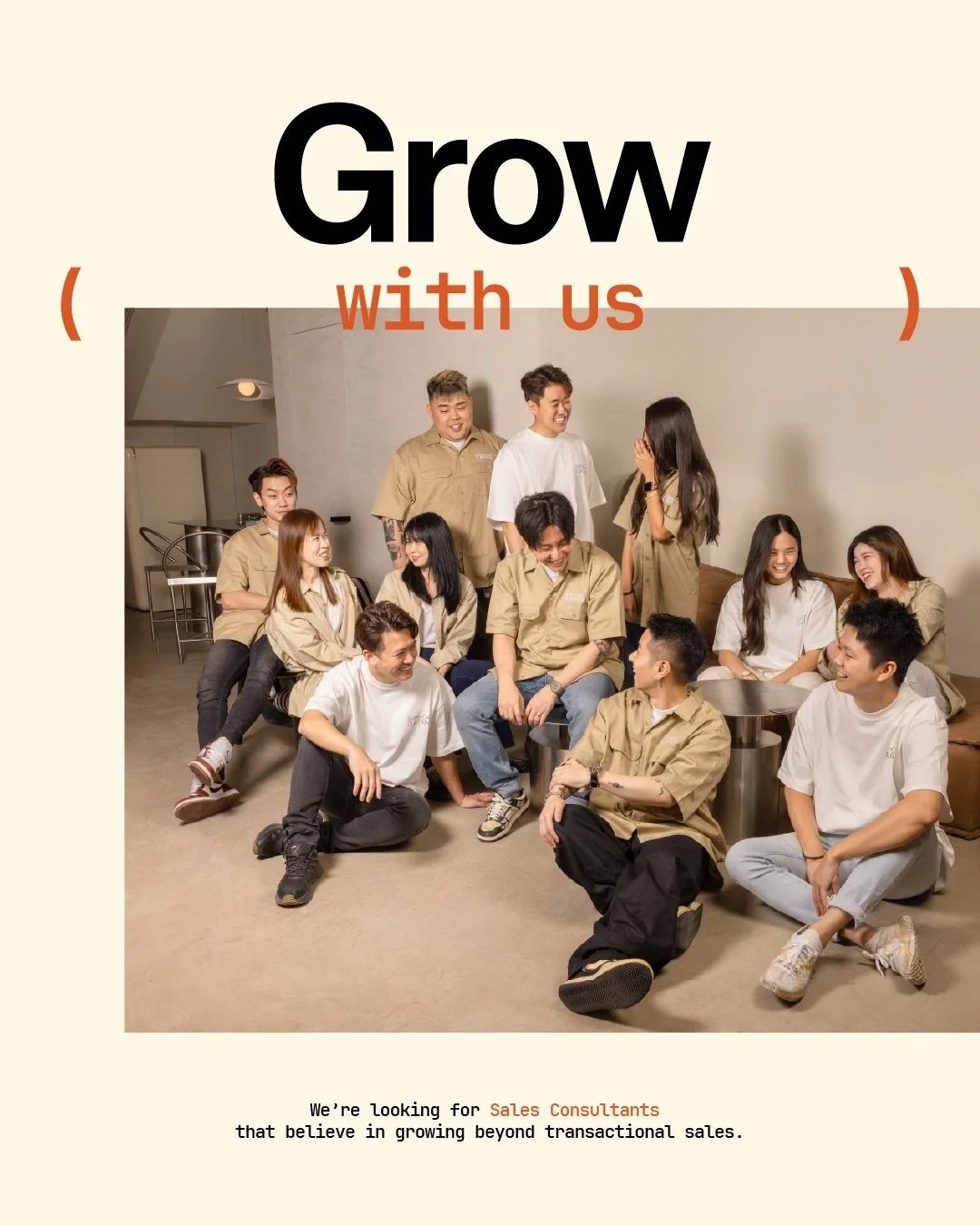 We&rsquo;re hiring.

Some people outgrow the industries they&rsquo;re in. 
Not because they stopped caring, but because they care too much.

This role is for people who still obsess over spaces, materials, details, light, mood, and how a home should 
