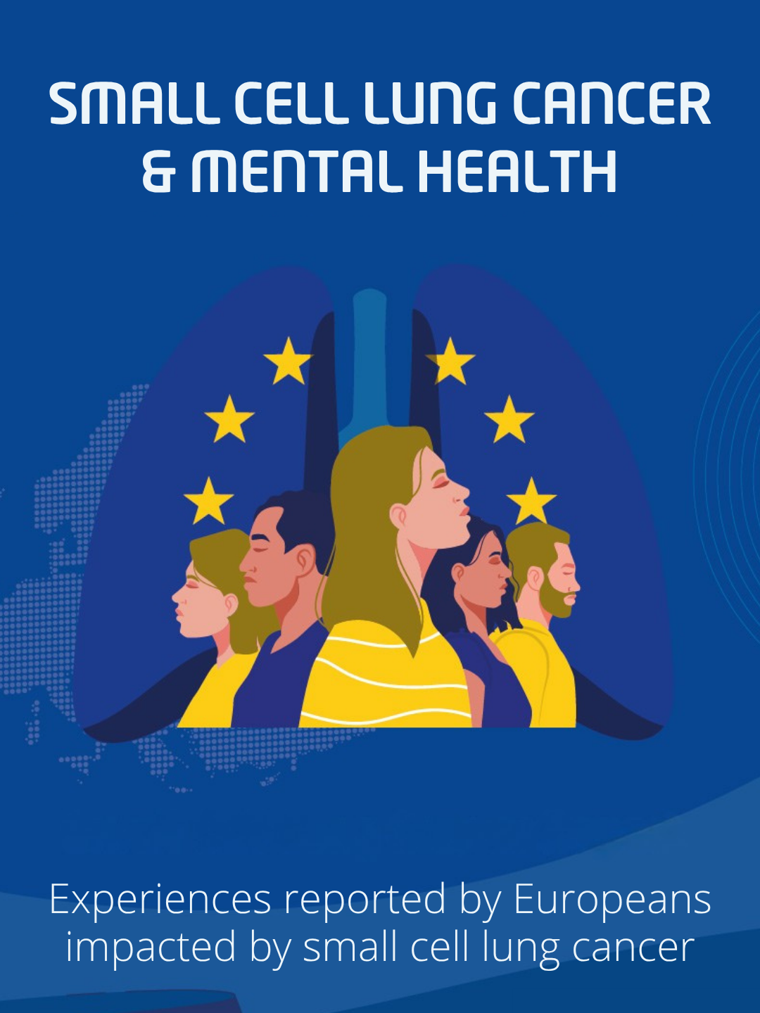 Small cell lung cancer and mental health: experiences reported by Europeans impacted by the disease