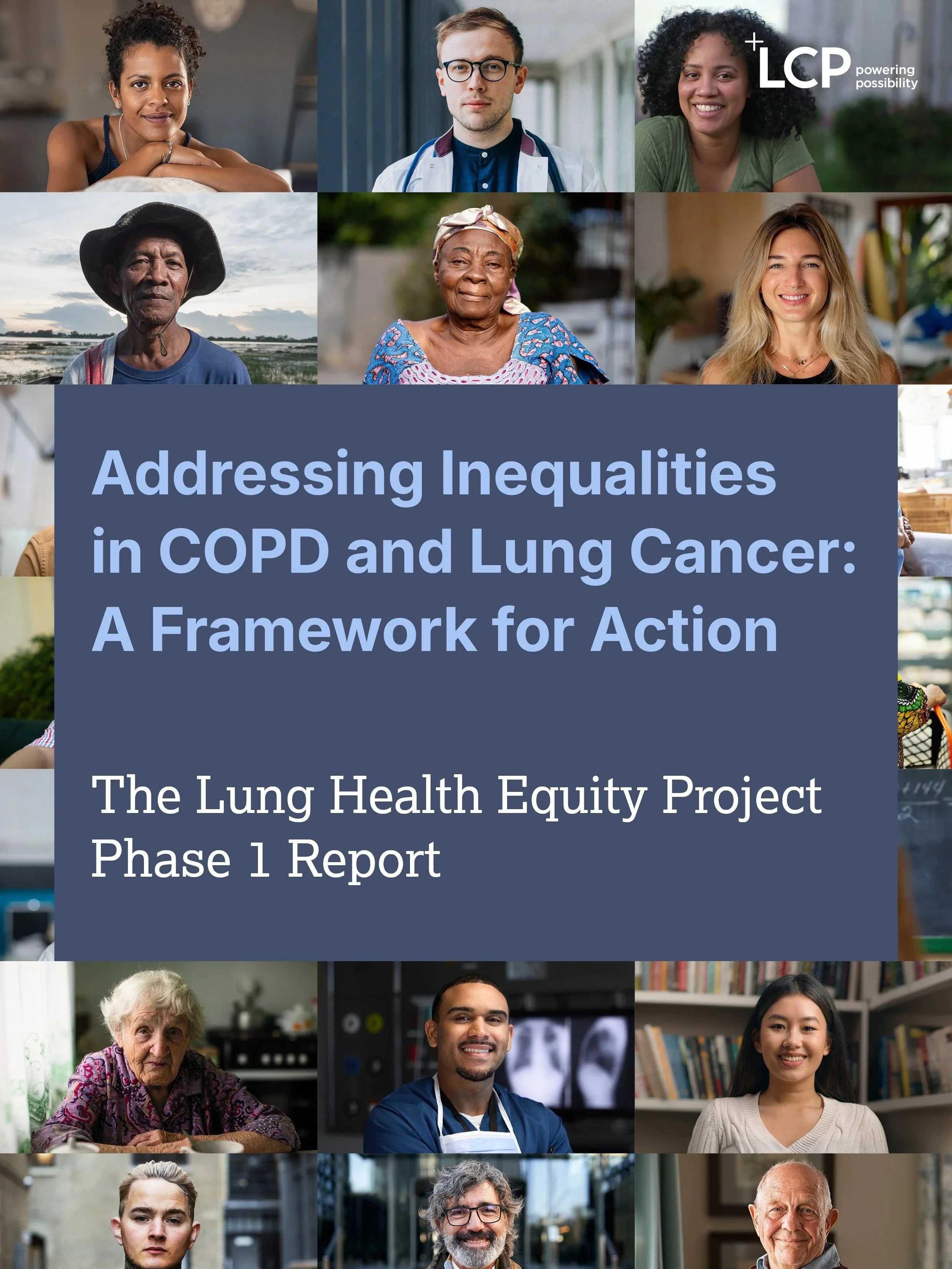 New lung health equity framework covers lung cancer and COPD