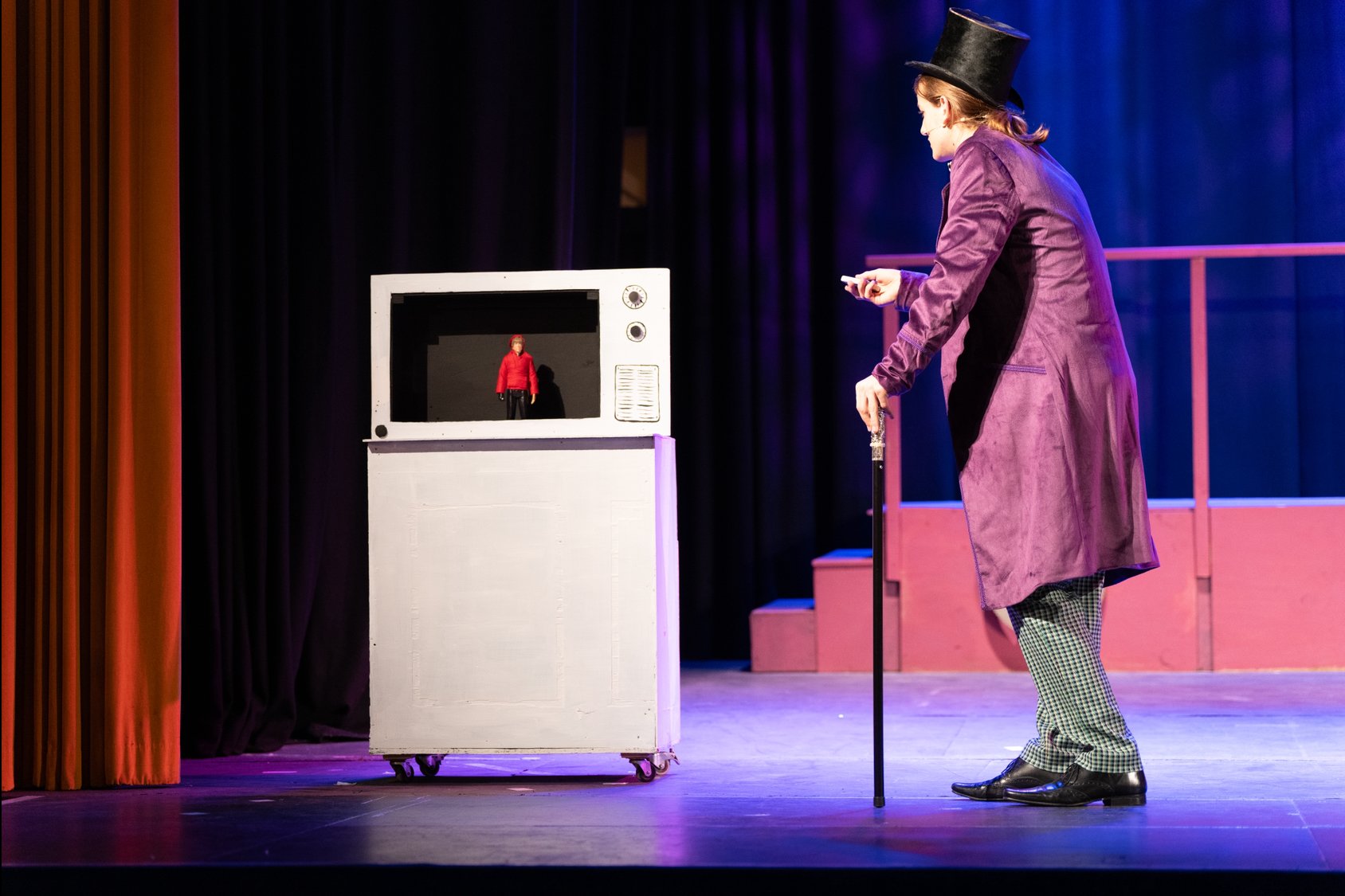 The Television Room in Charlie and The Chocolate Factory, Bridport 2024