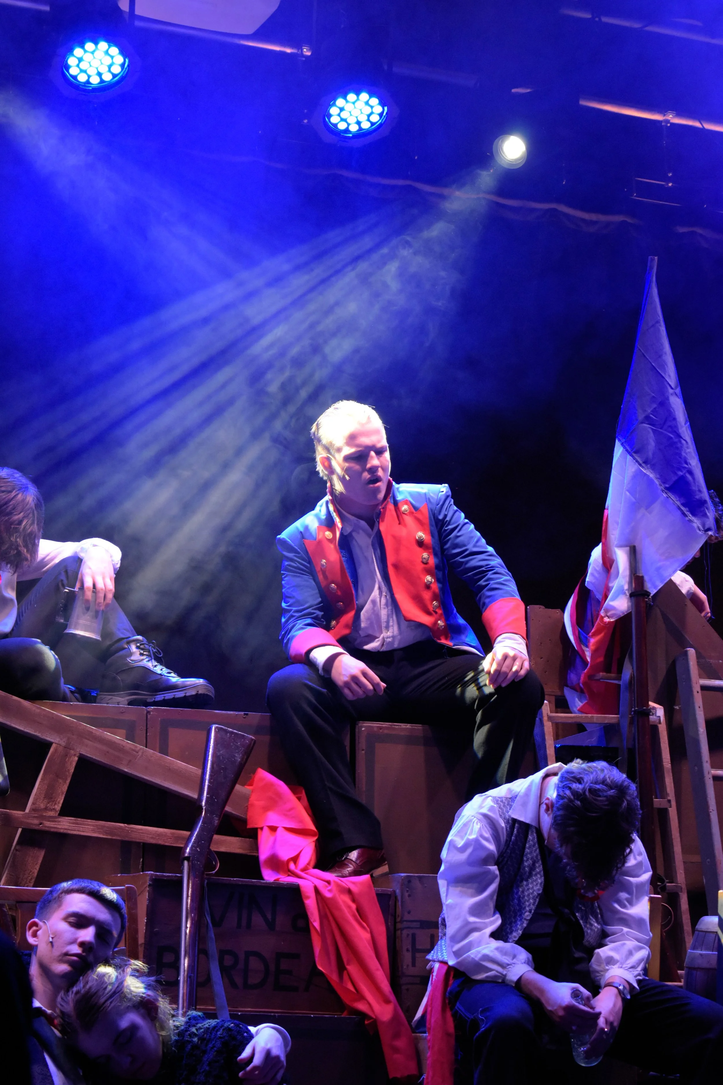 The Barricade set for Les Misérables, Axminster 2025