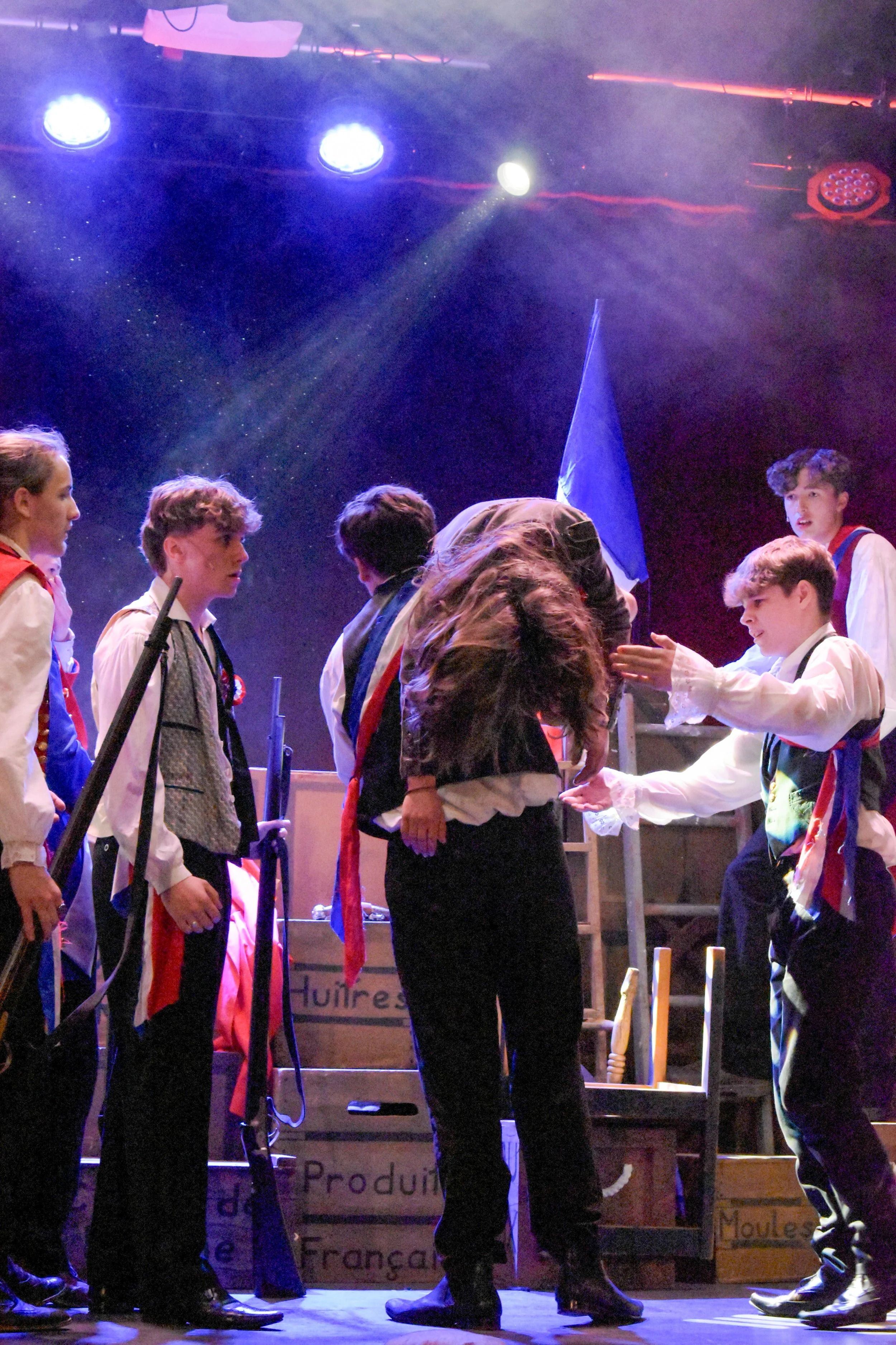 Les Misérables props and set, Axminster 2025