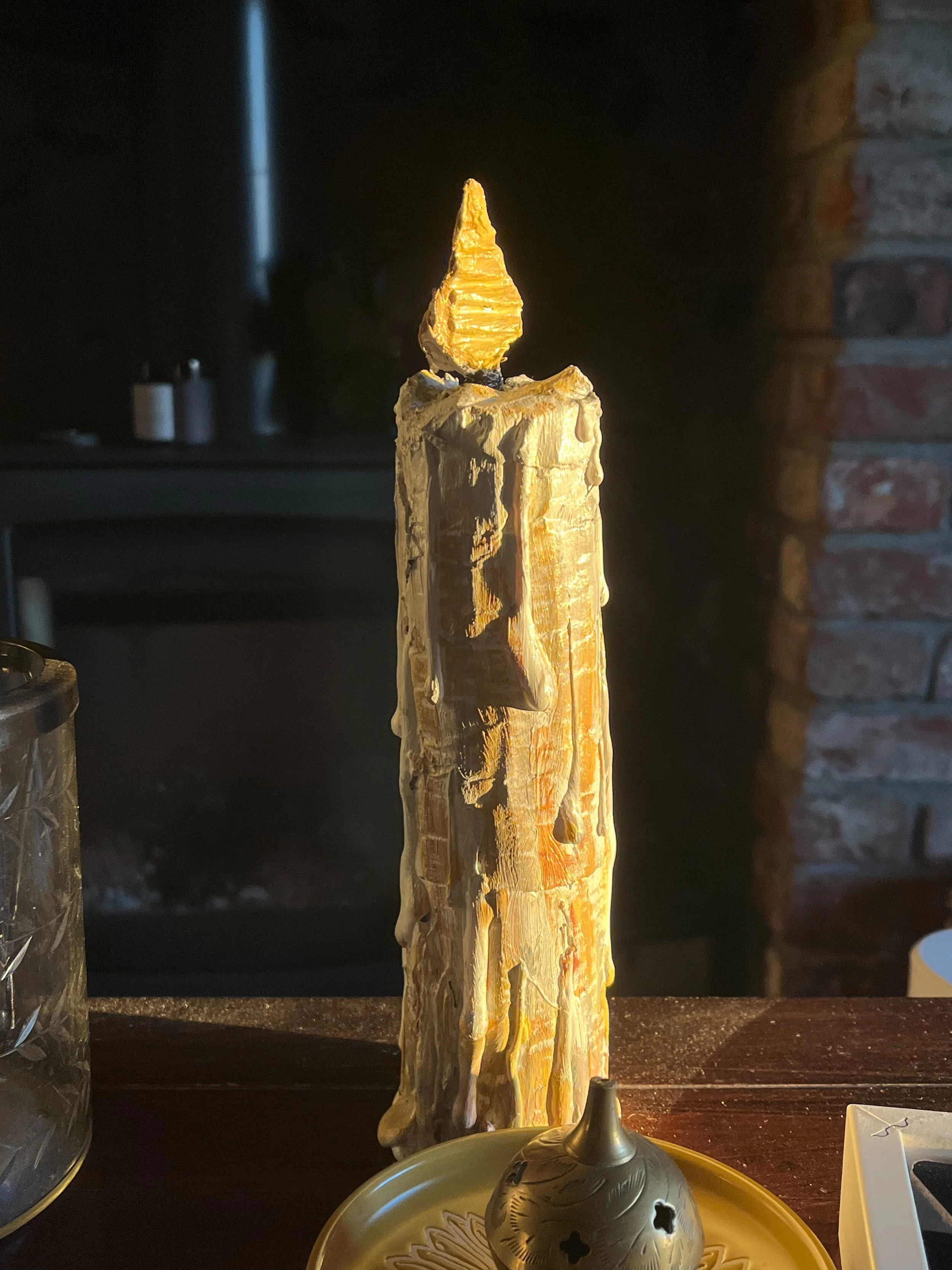 Candle Prop - cardboard only project