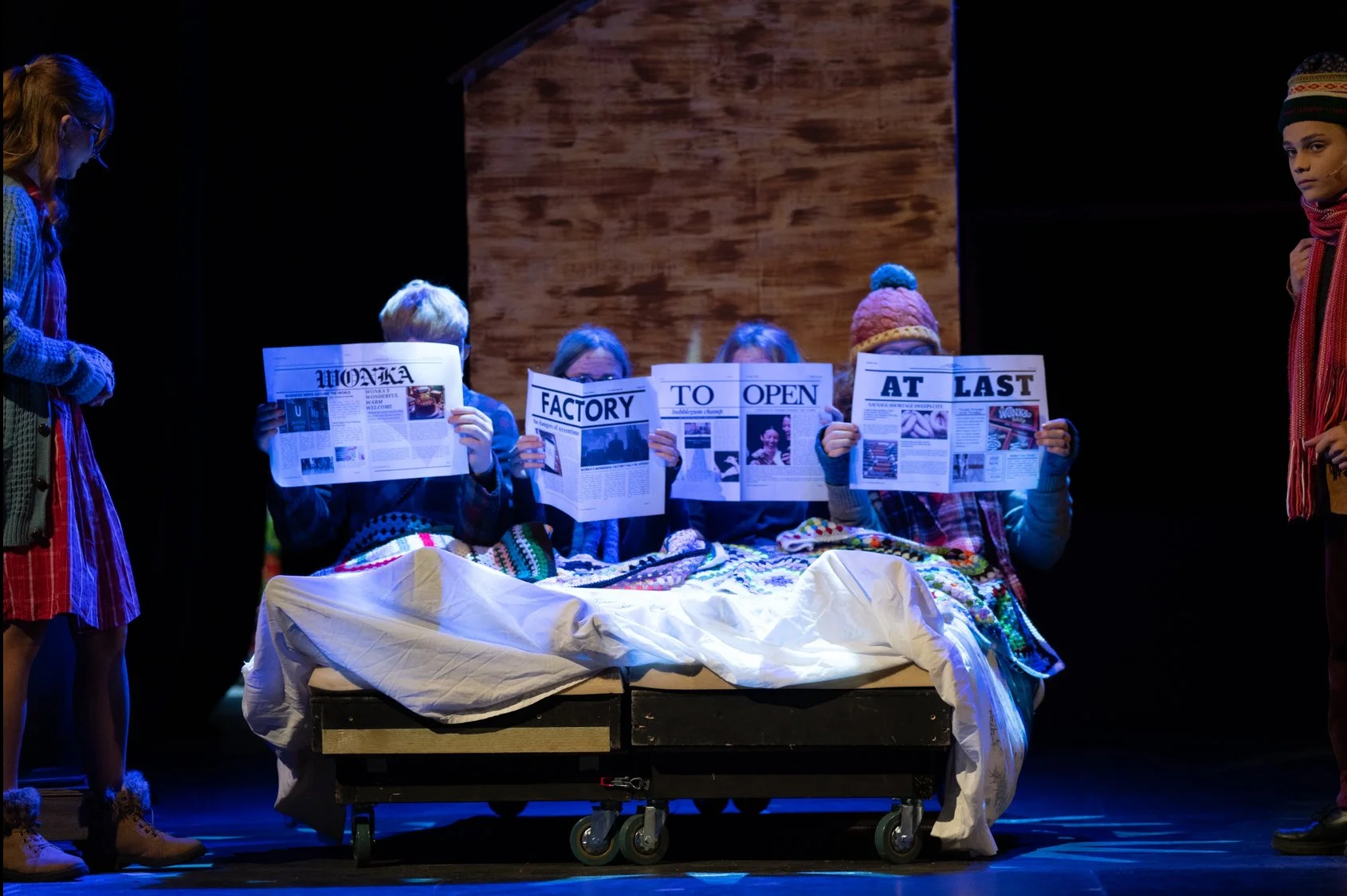 The Buckets' House for Charlie and The Chocolate Factory, Bridport 2024