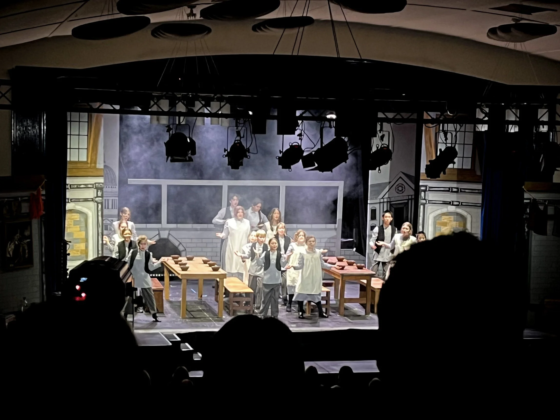 'Food, Glorious Food' set from Oliver! Axminster 2024