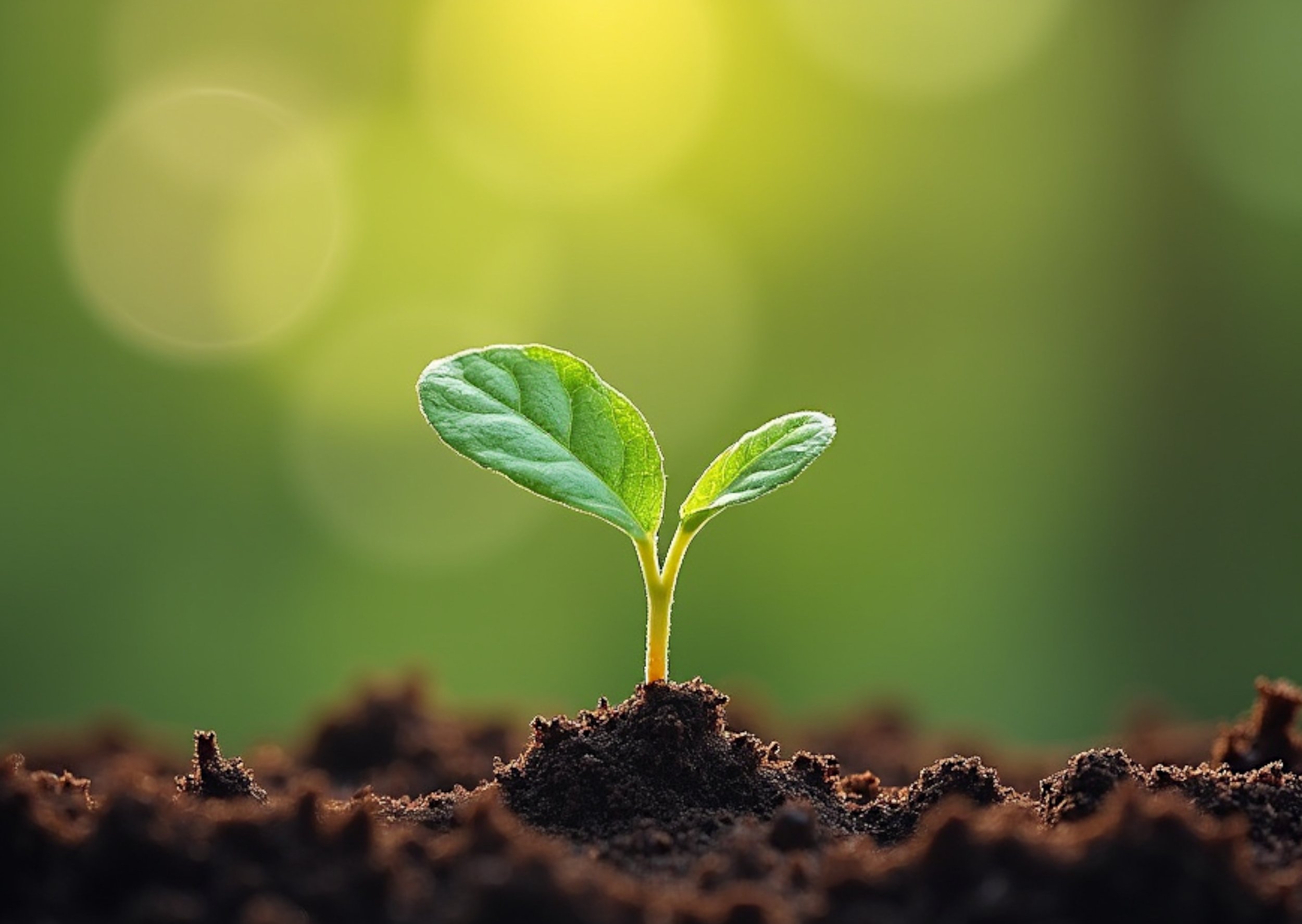 A young plant seedling