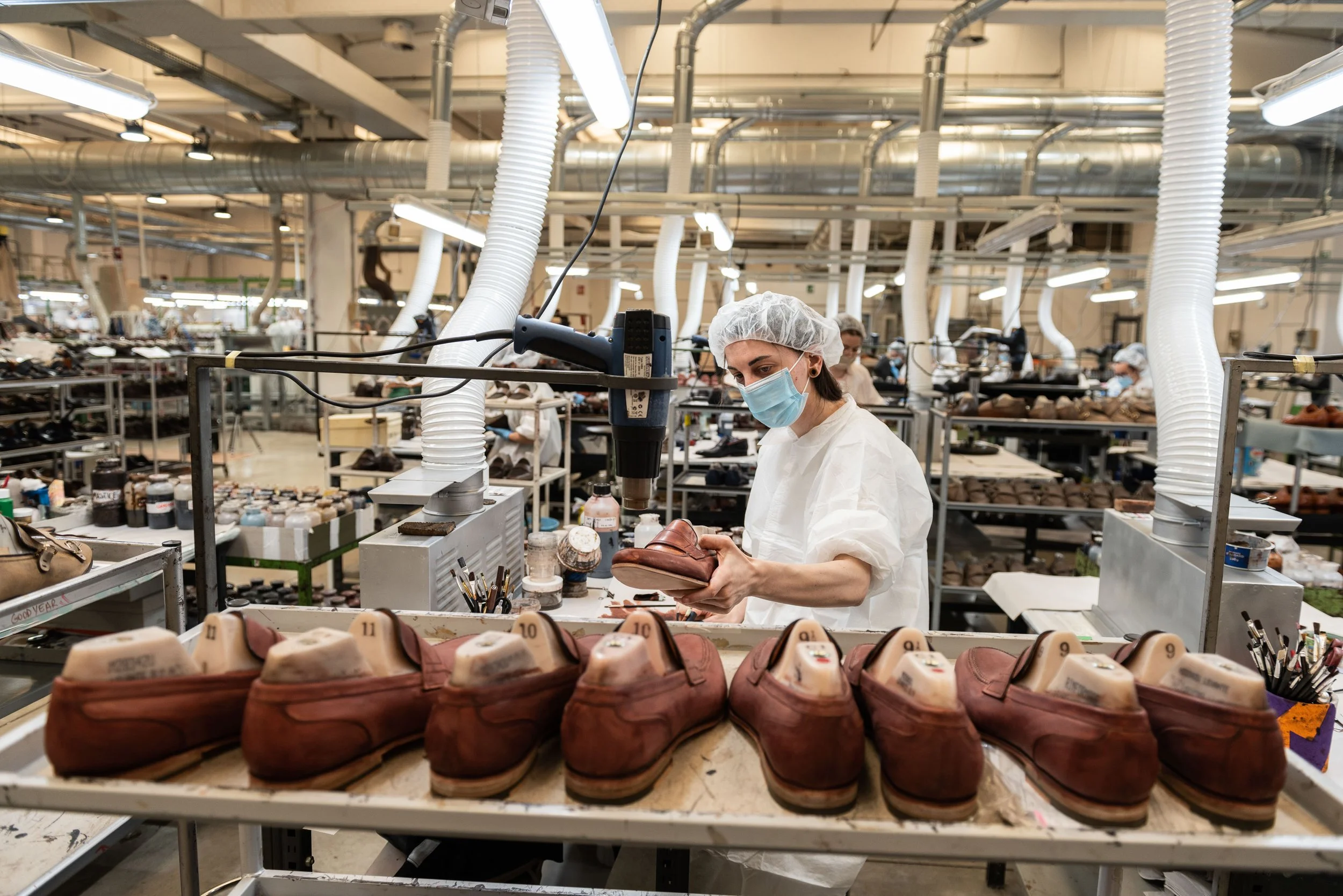 Luxyury leather footwear and accessories Santoni factory 004.jpg