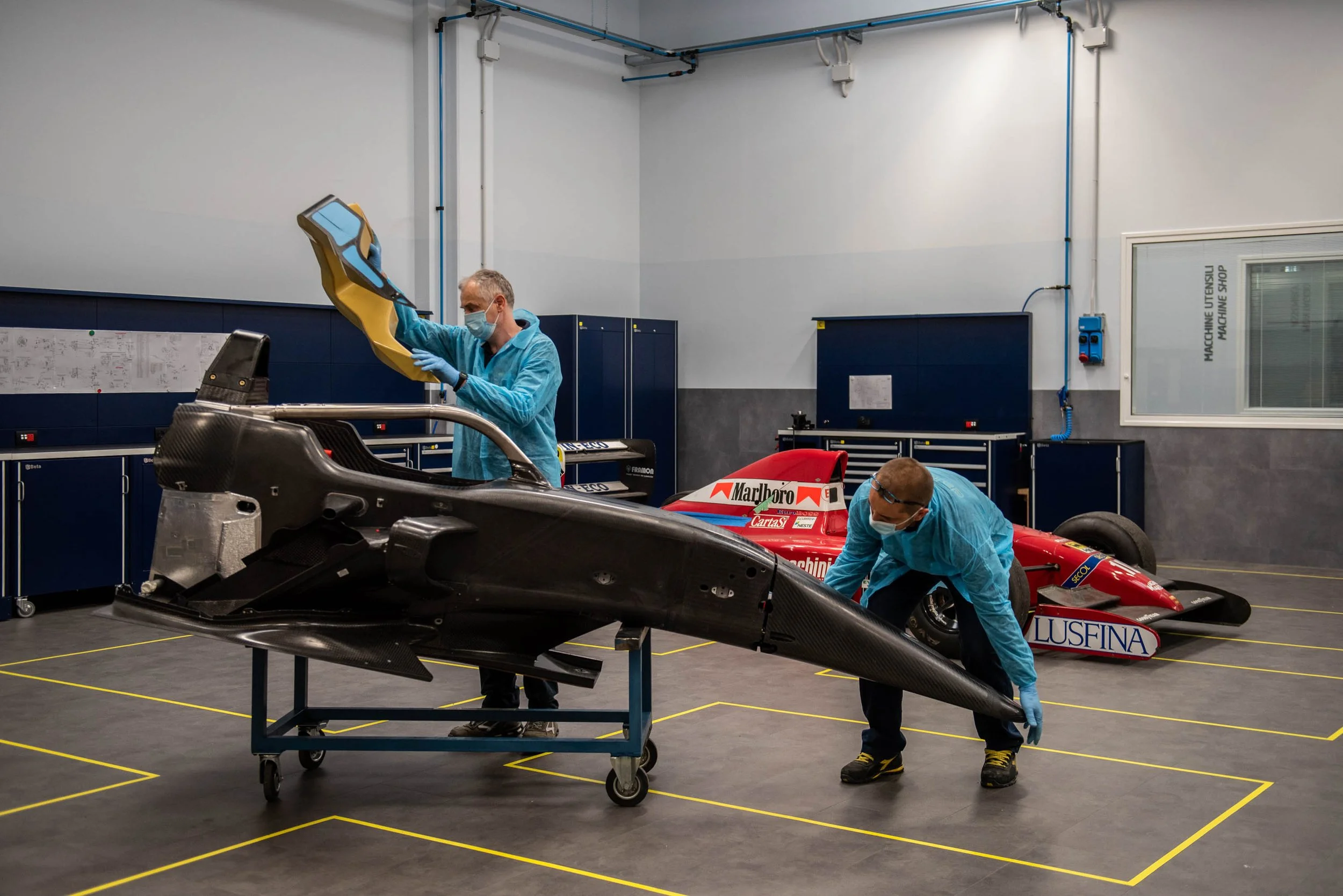 Competition racing car construction at Dallara factory 002.jpg