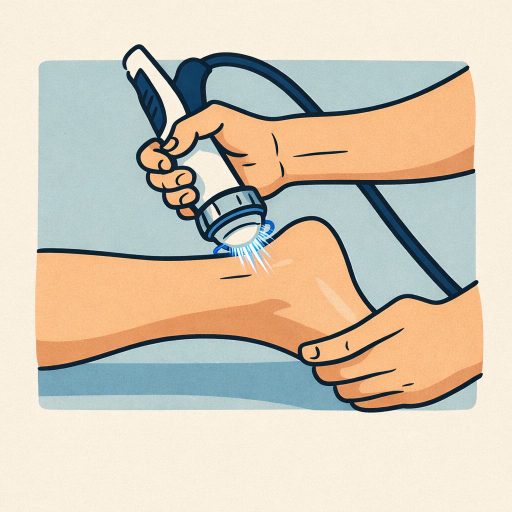 Trykkbølgebehandling - Hvordan det virker, og hva forskningen faktisk sier