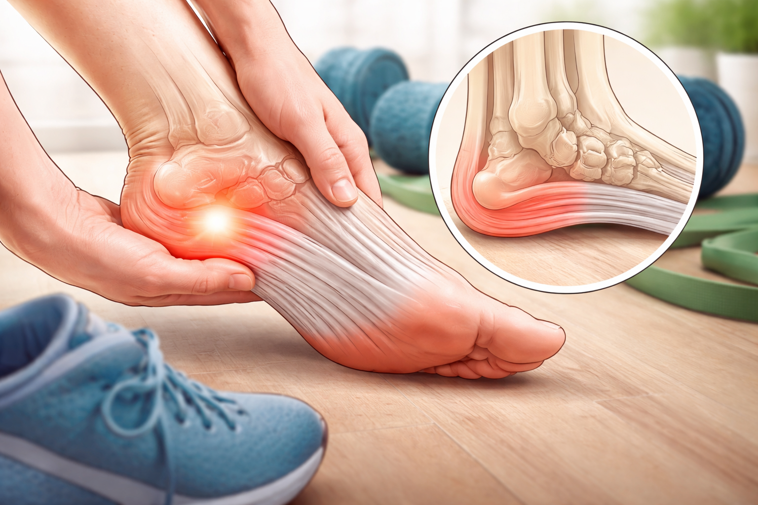 Kiropraktorens Guide til Plantar Fascitt: Symptomer, Prognose og Behandling