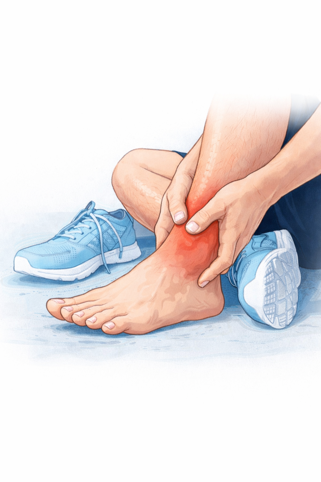 Ankelovertråkk: Symptomer, behandling og effektiv rehabilitering – slik blir du helt bra