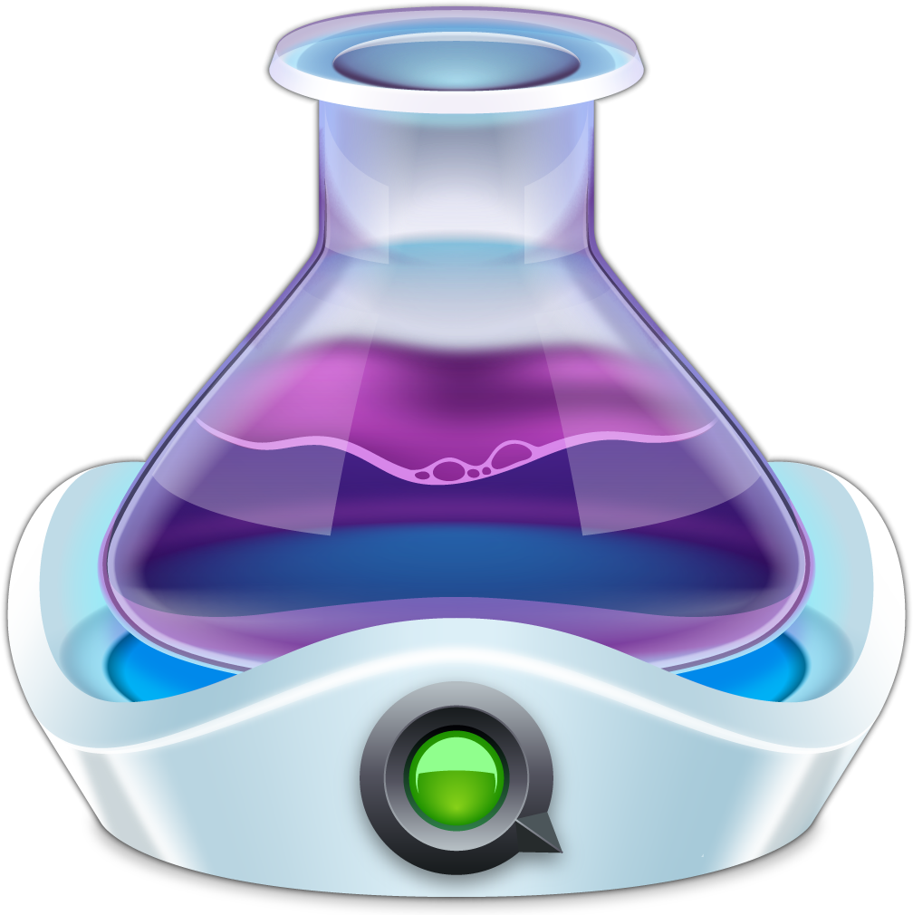 A modern ultrasonic diffuser with a white base, a green power button, and a transparent top filled with purple mist or vapor.