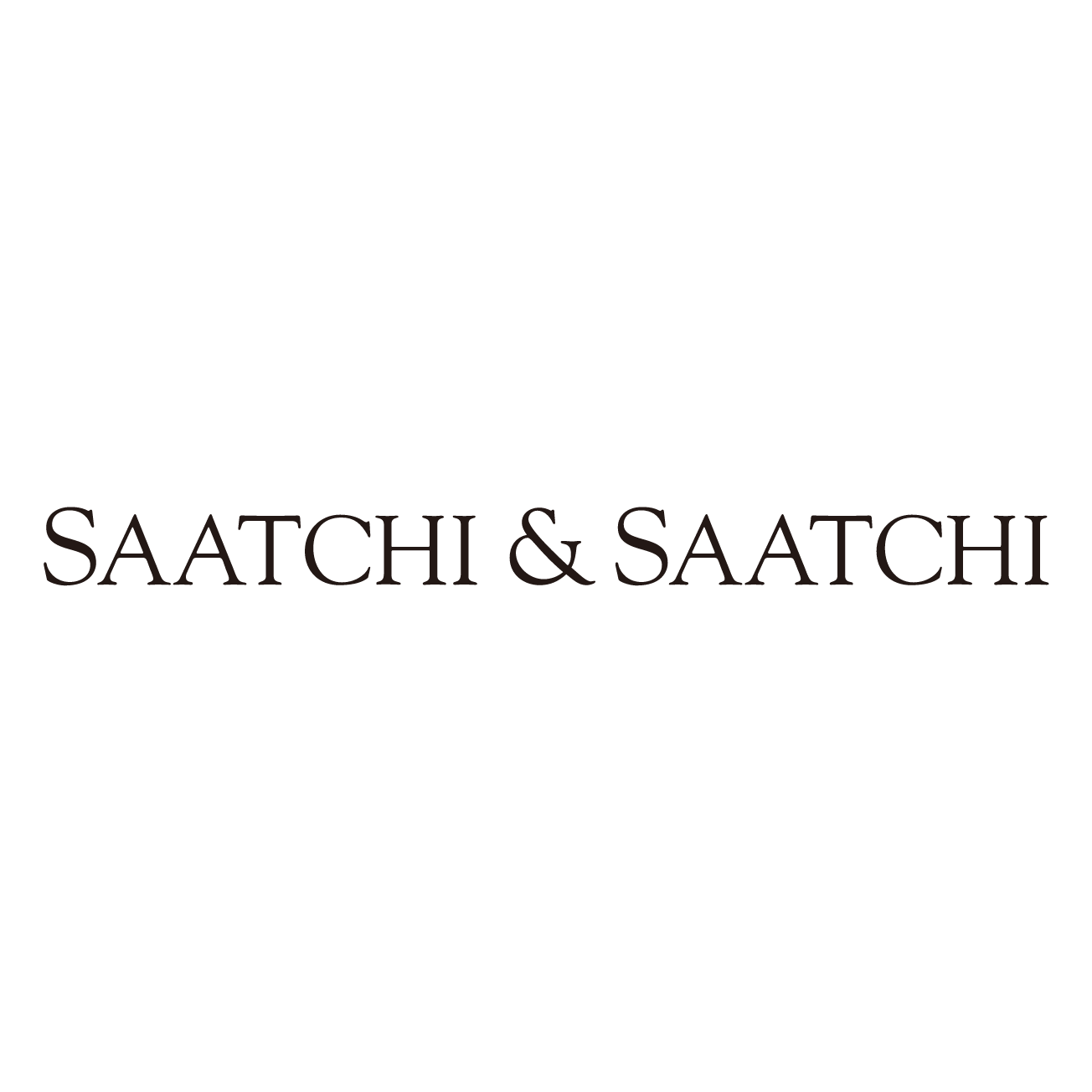 Logo of Saatchi & Saatchi featuring a stylized figure with a large curved shape over the head, and the text 'Saatchi & Saatchi' below.